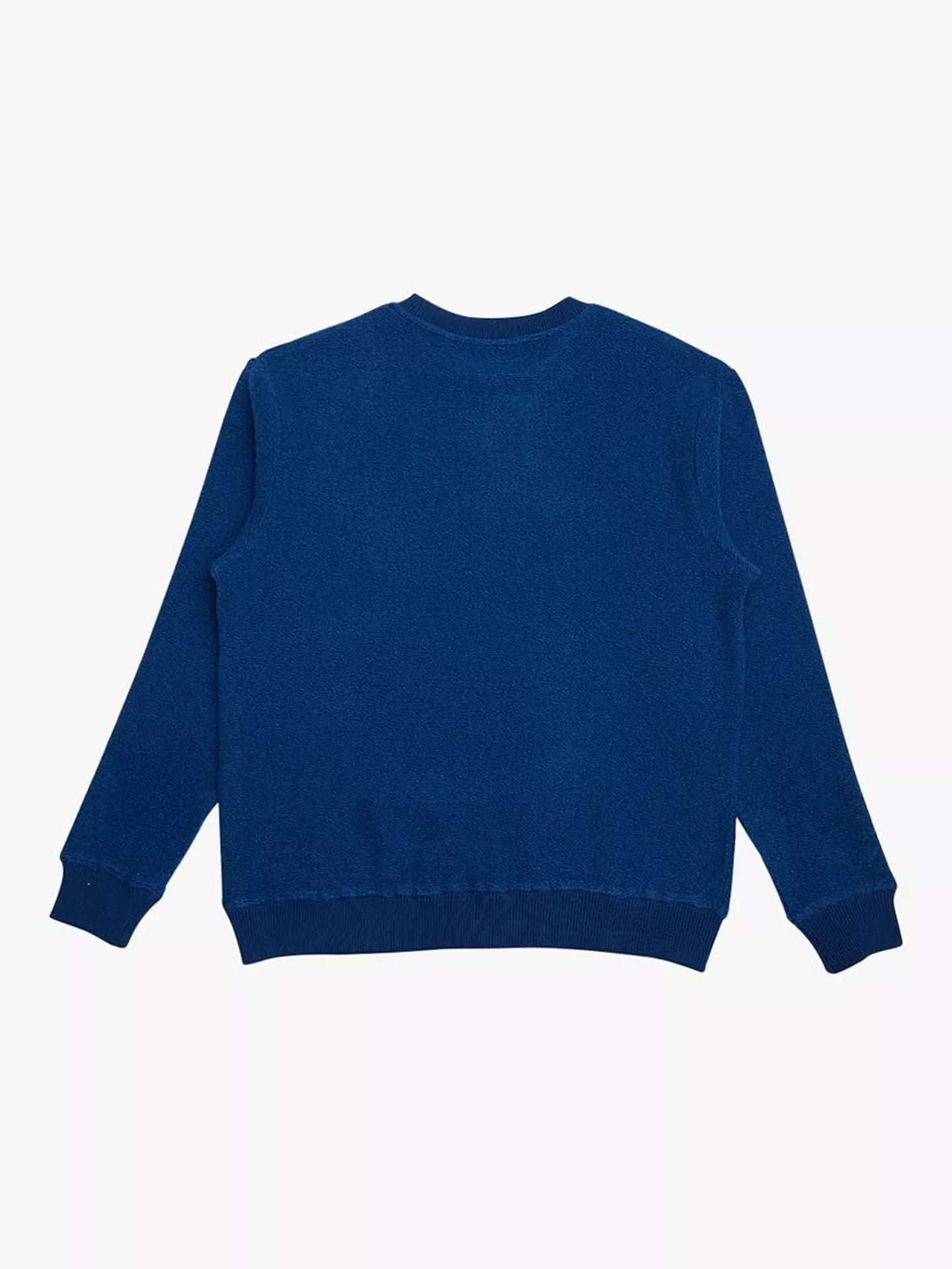 Reo Textured Fleece Blue