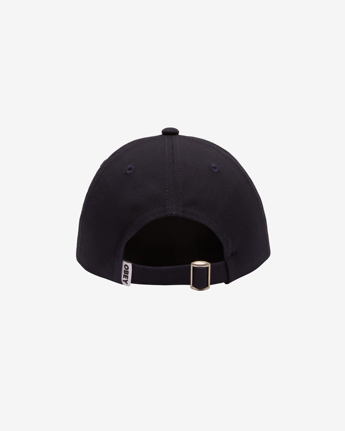 OBEY CITY PEOPLE TWILL 6 PANEL NAVY MULTI