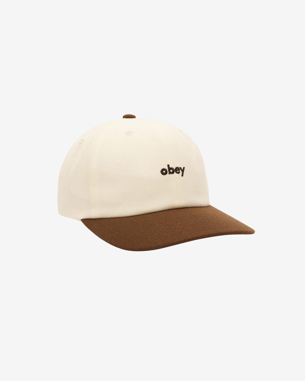 OBEY 2 TONE 6 PANEL SNAPBACK UBL