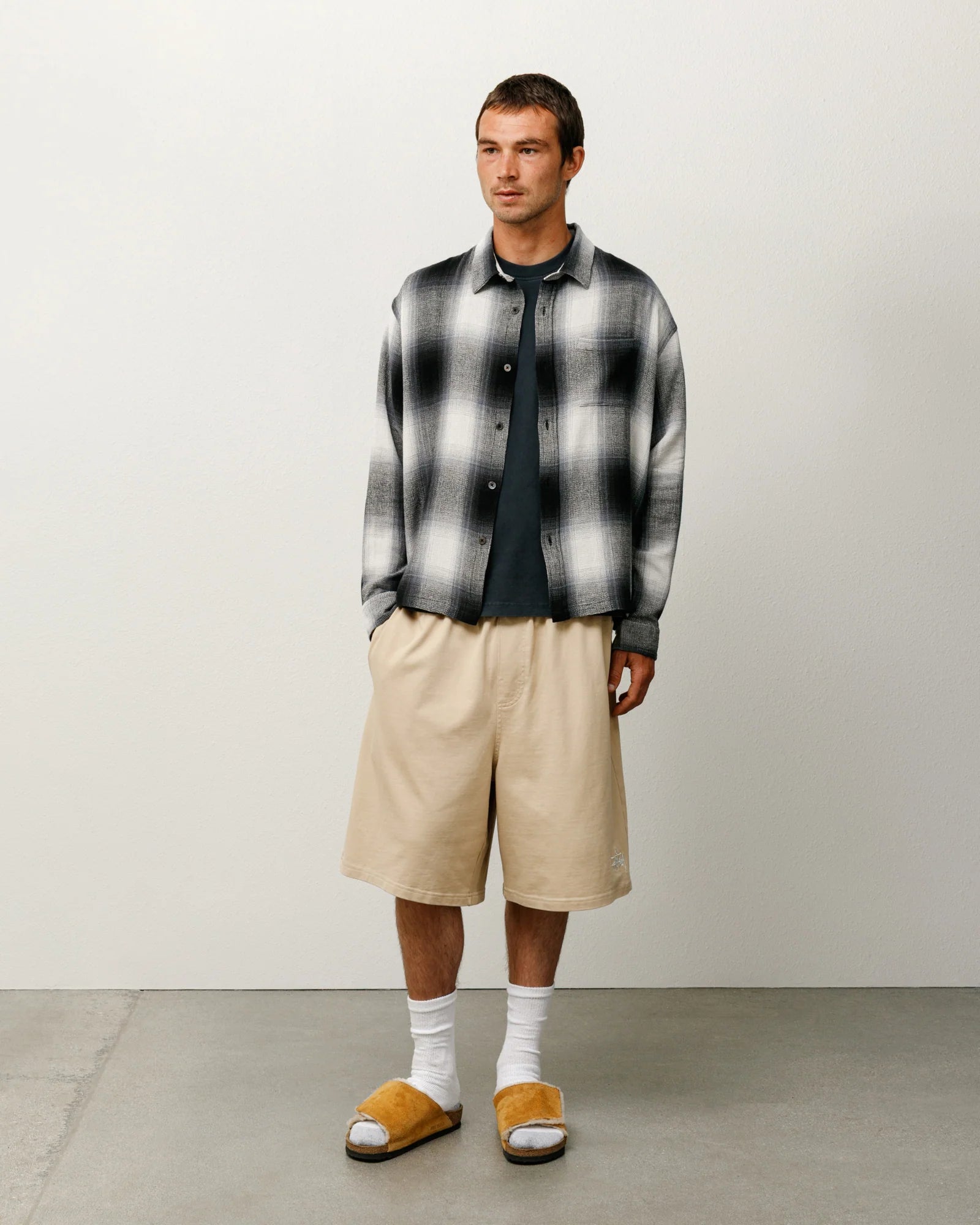 JERSEY SHORT SAND
