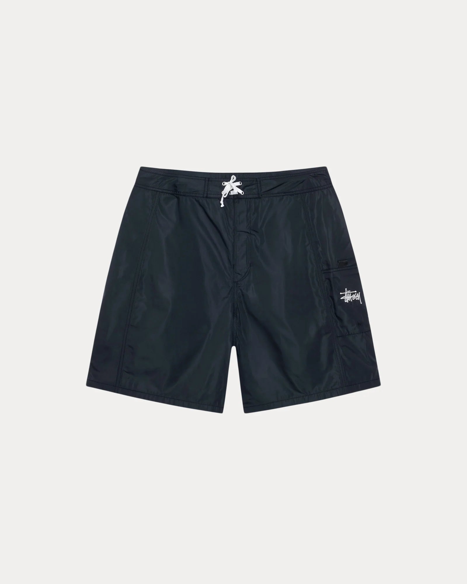 PANELED BOARD SHORT BLACK