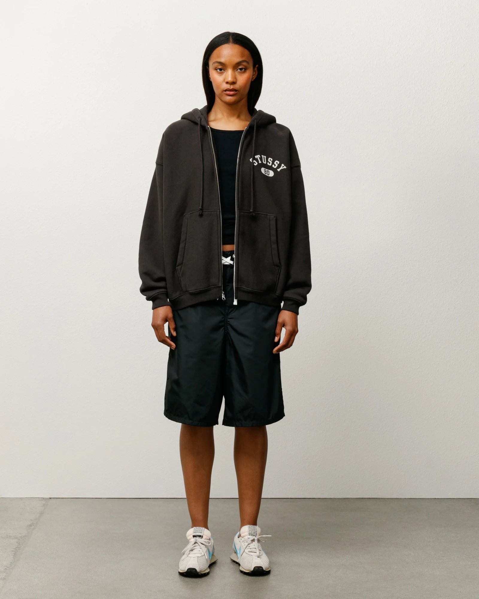 PANELED BOARD SHORT BLACK