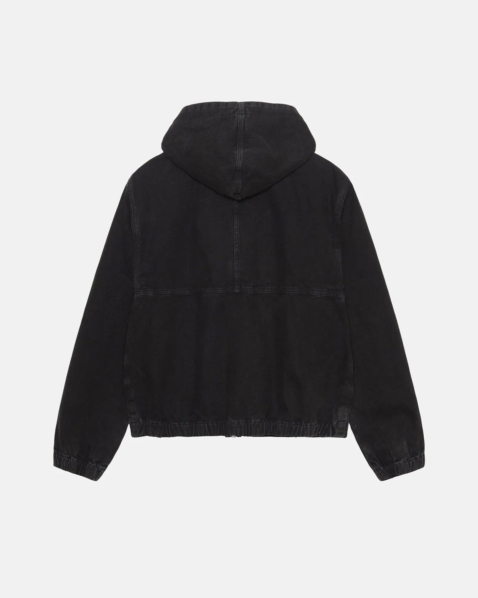 WORK JACKET INSULATED CANVAS BLACK