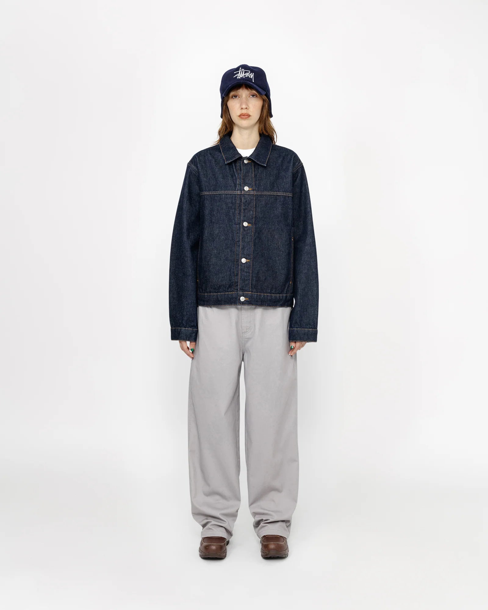 WORKGEAR TROUSER TWILL LIGHT GREY