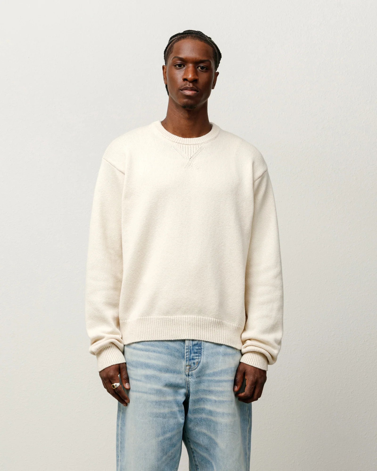 HANDWRITTEN SWEATER NATURAL
