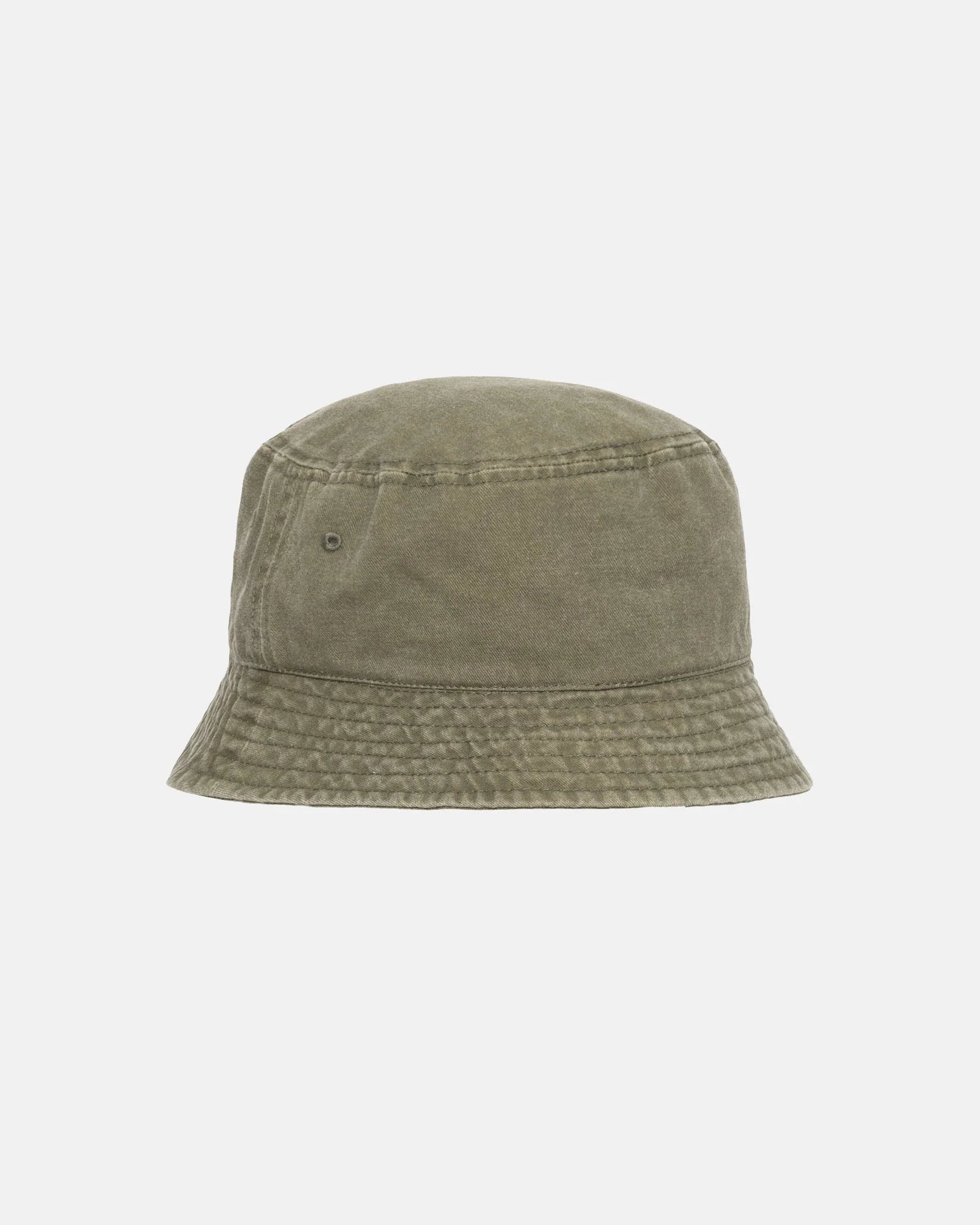 Washed Stock Bucket Hat Olive