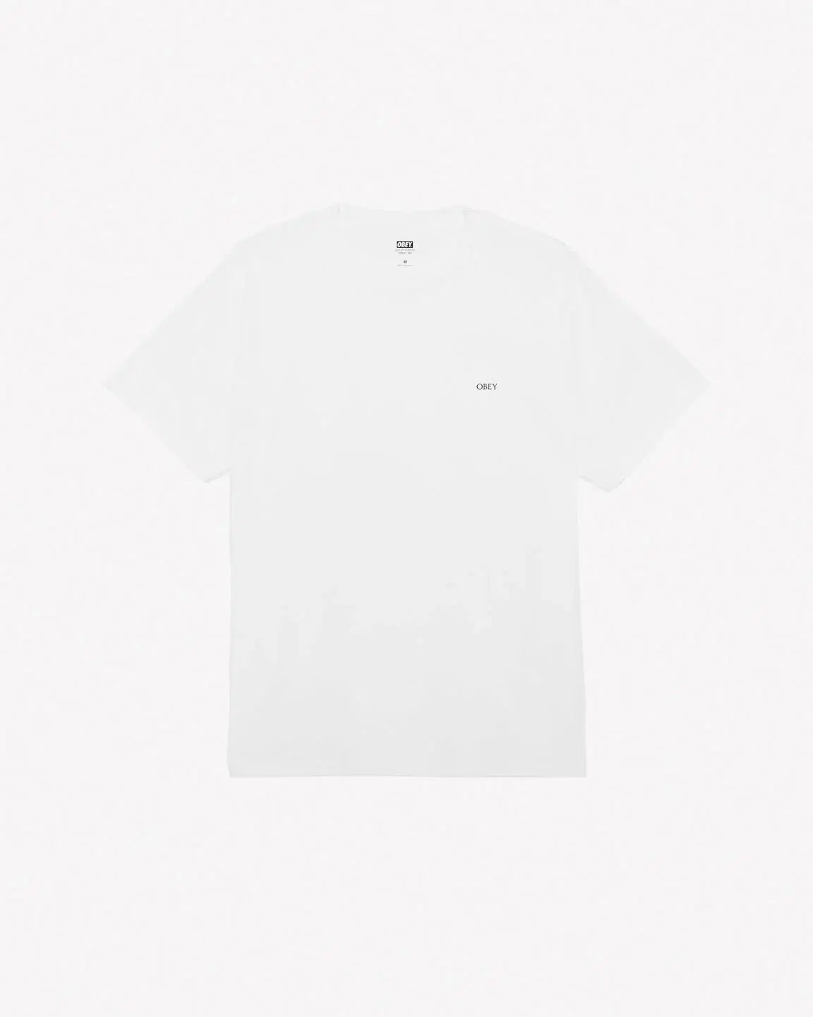 OBEY RIPPED ICON WHITE TEE