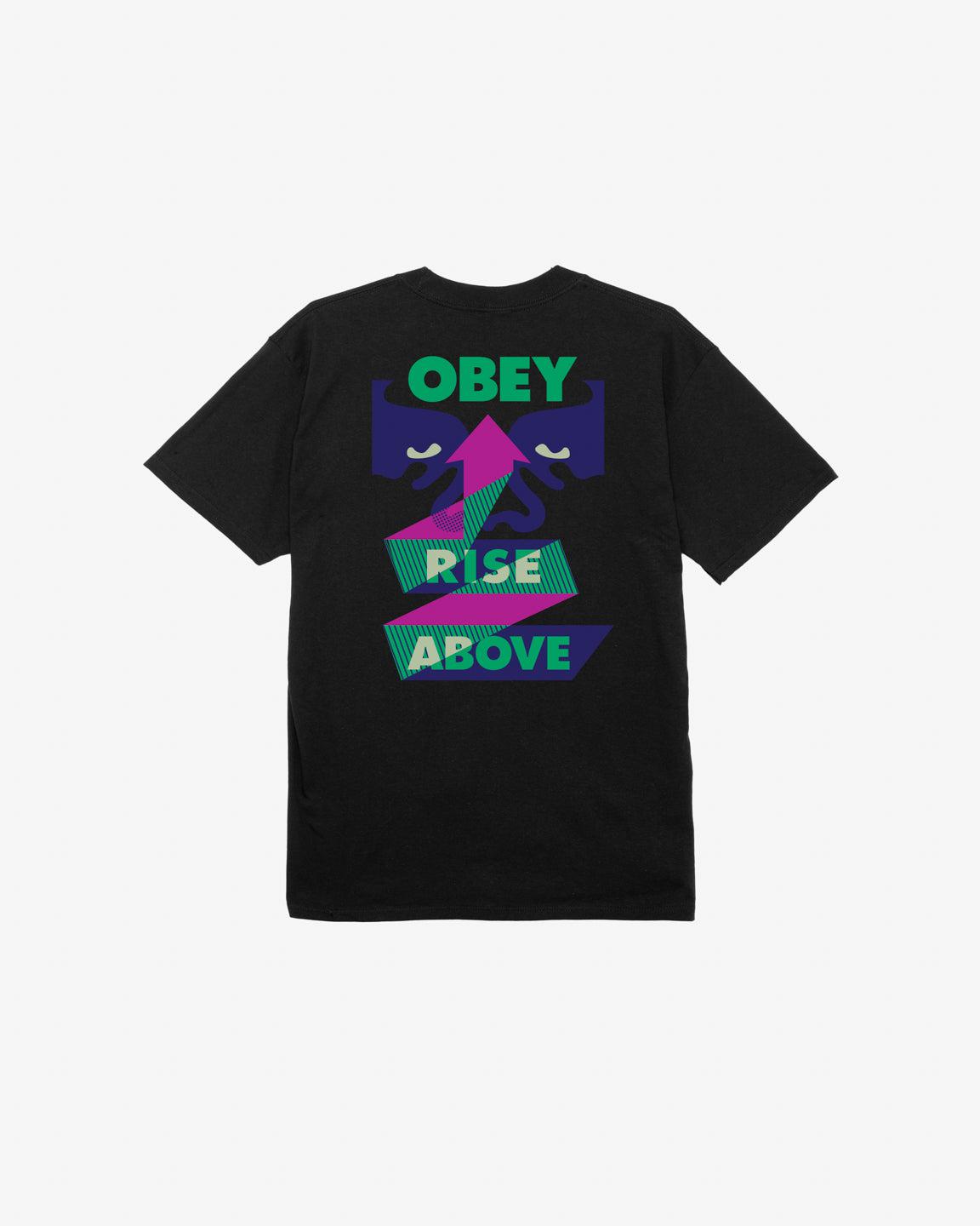 OBEY RISE ABOVE RIBBON BLACK