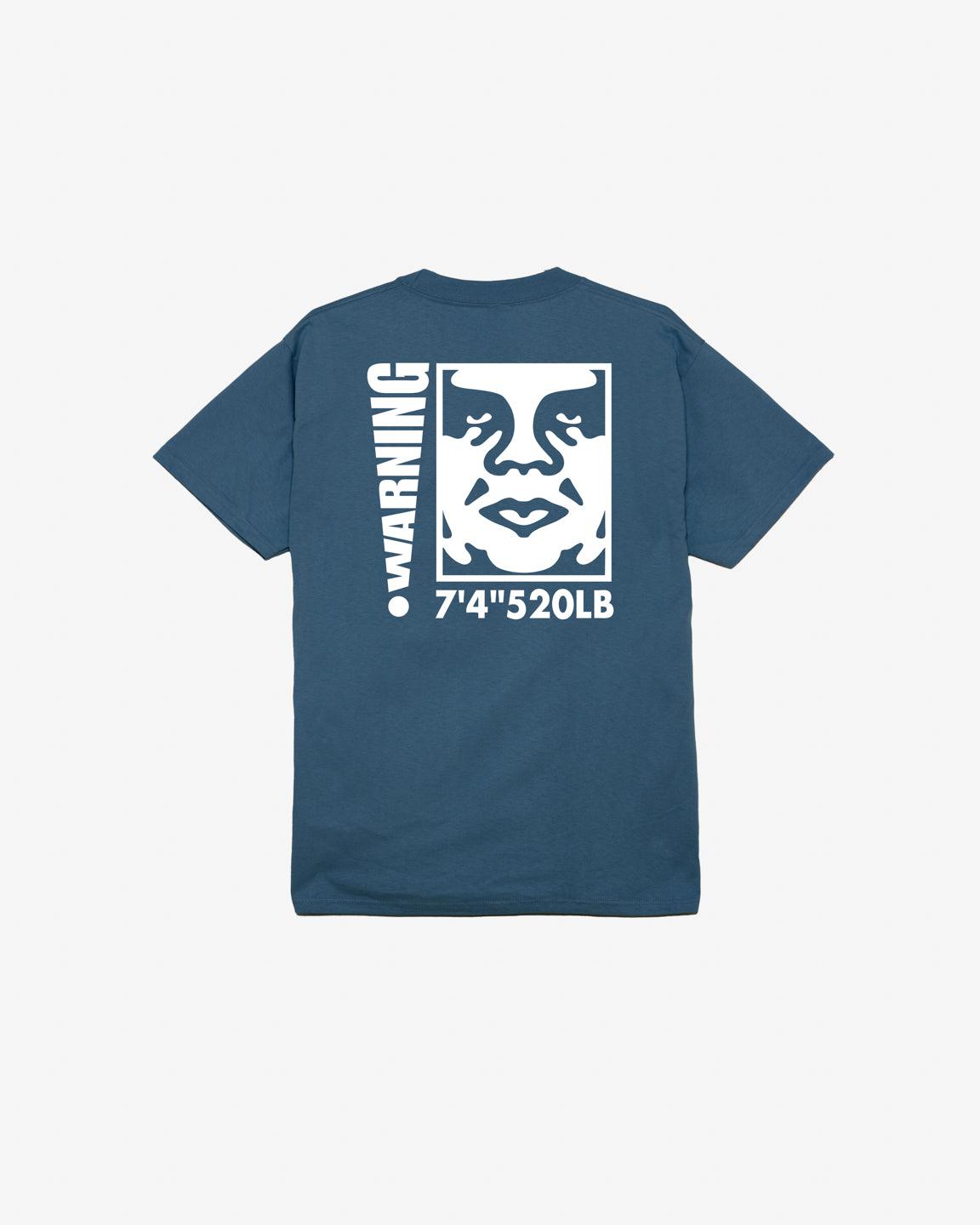 OBEY WARNING HARBOR BLUE
