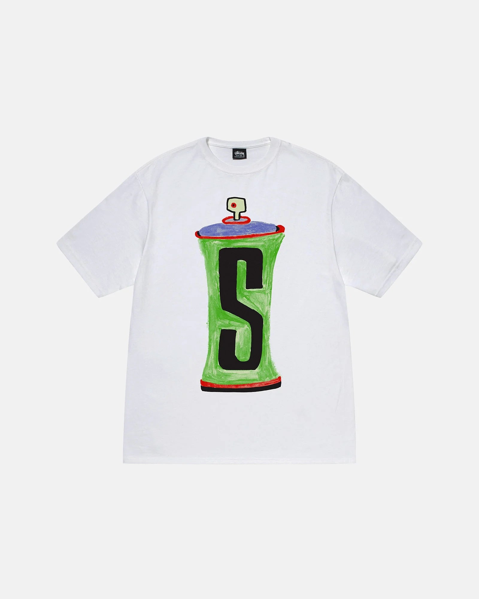 Spraycan Tee White