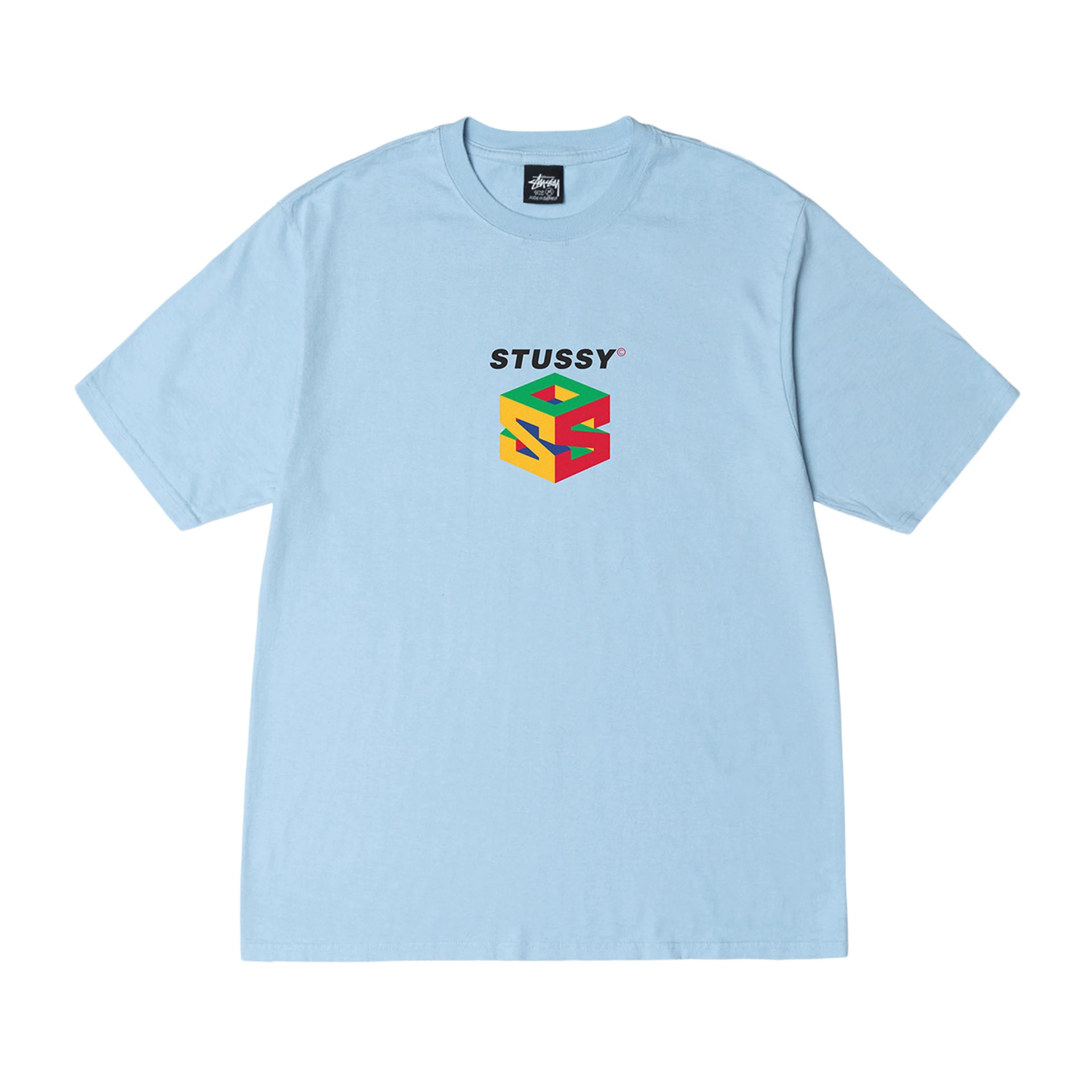 S64 Pig. Dyed Tee Sky Blue