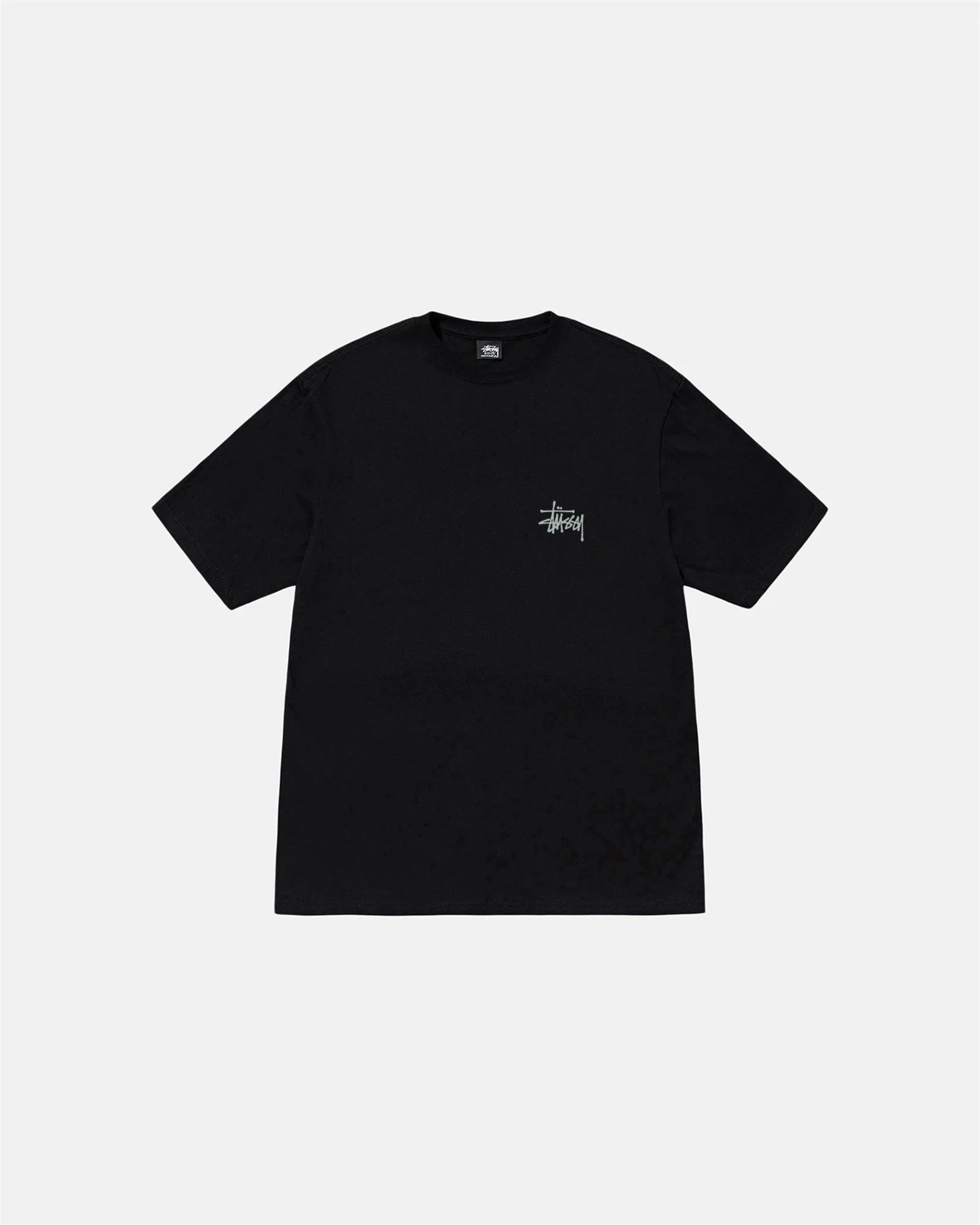 BUILT IN USA PIG. DYED TEE BLACK