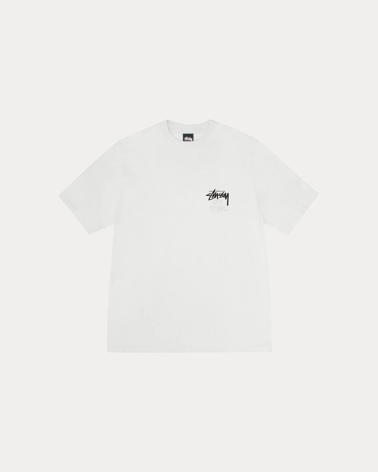 LOOK BEYOND PIG. DYED TEE NATURAL