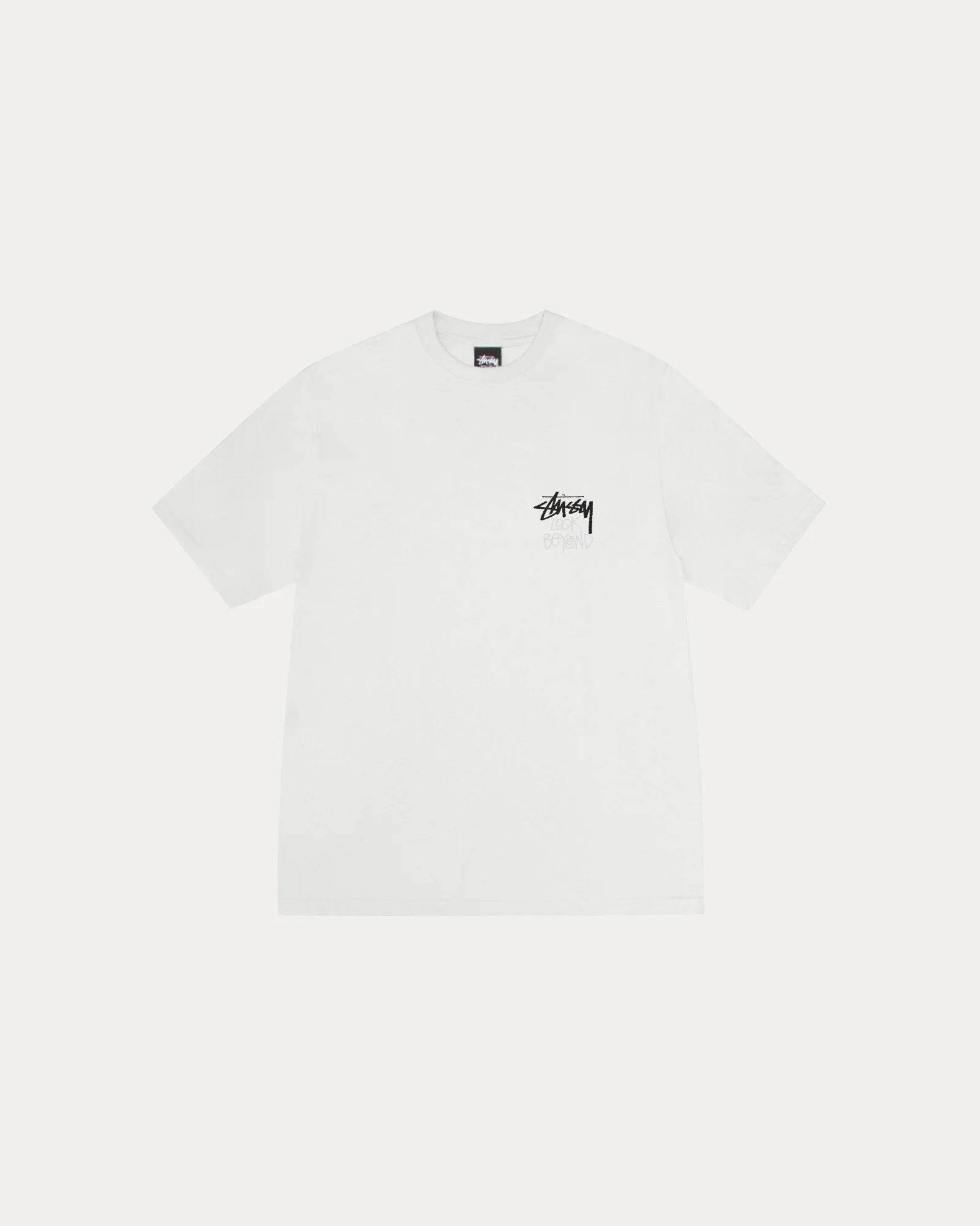 LOOK BEYOND PIG. DYED TEE NATURAL