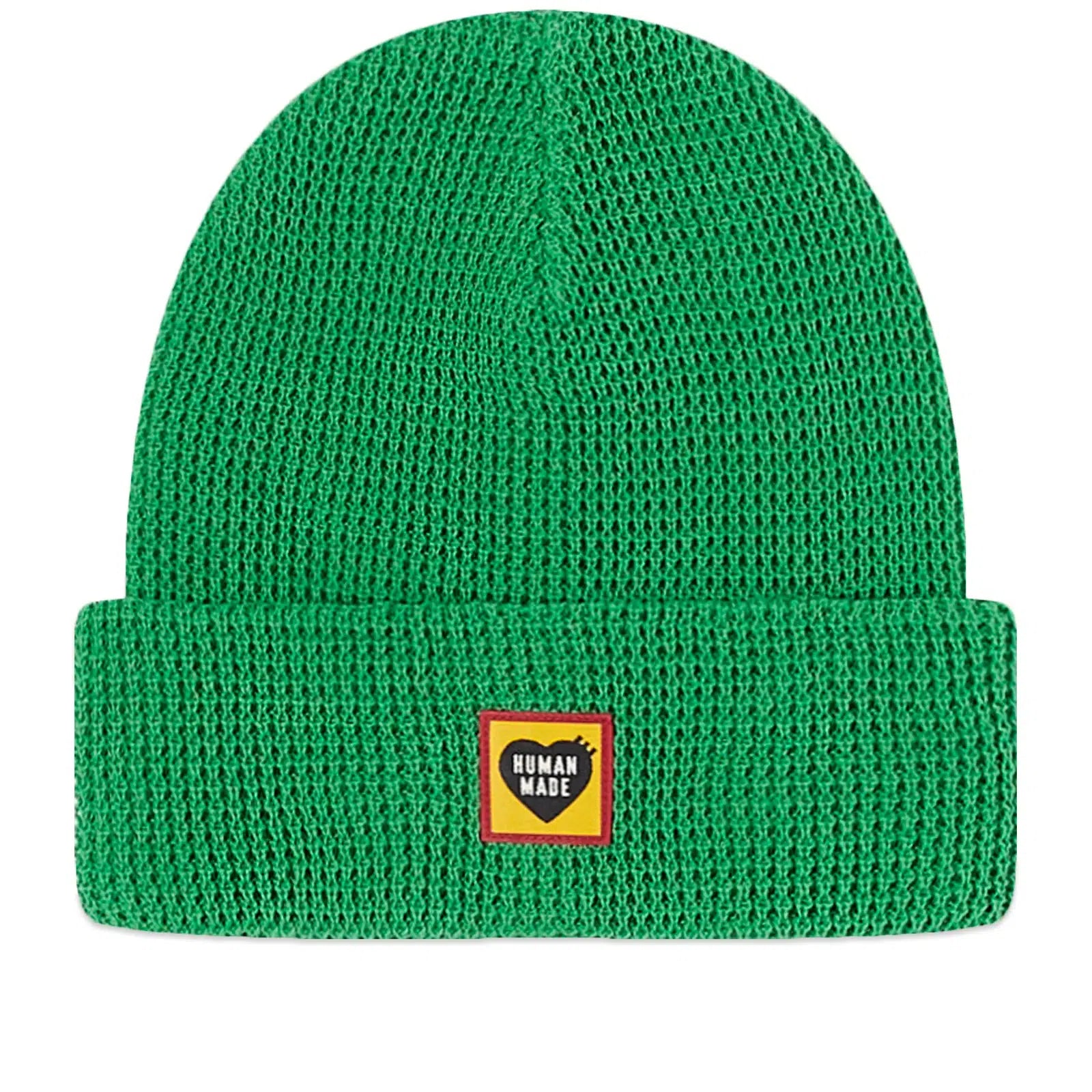 HUMAN MADE WAFFLE BEANIE GREEN