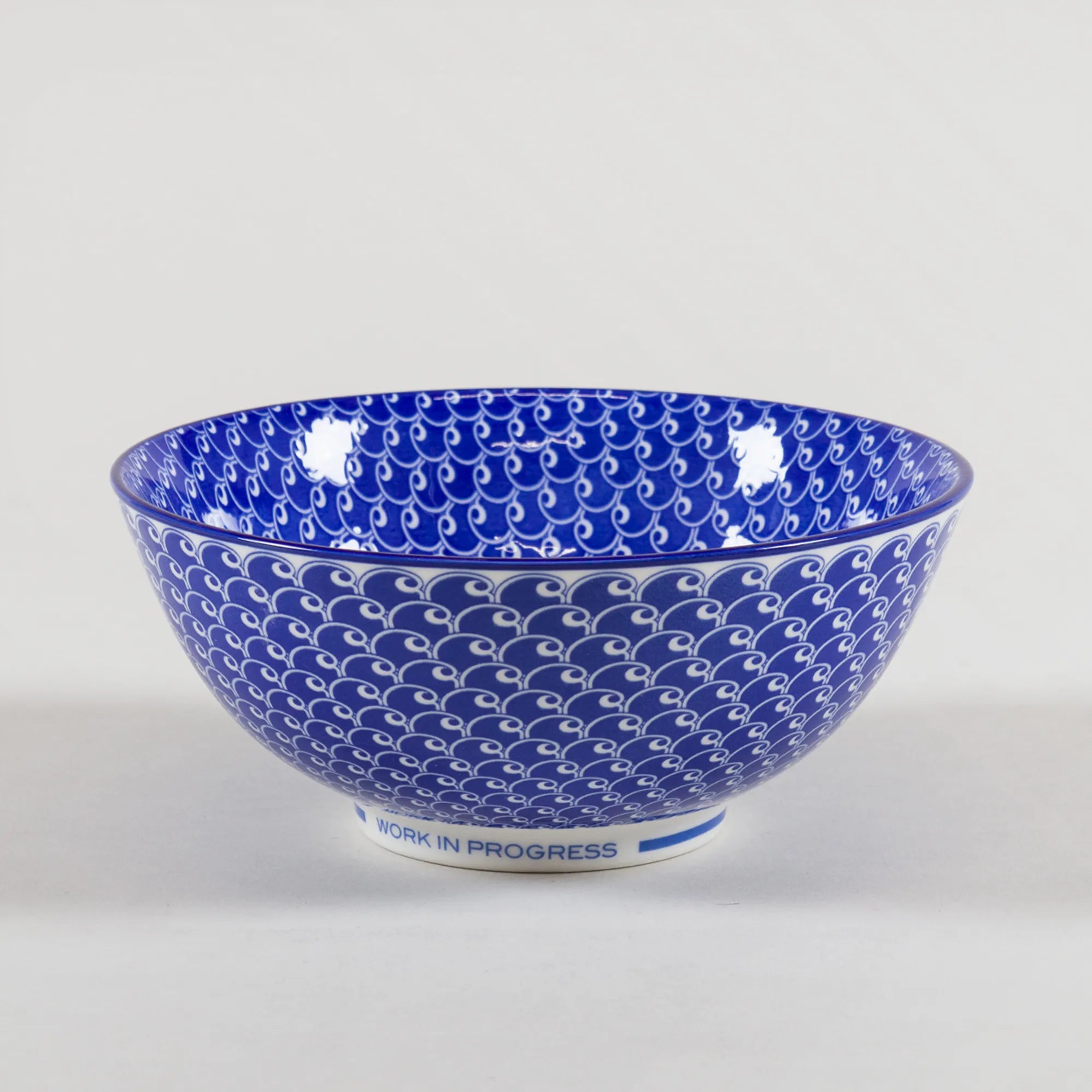 Noodle Bowl White / Blue