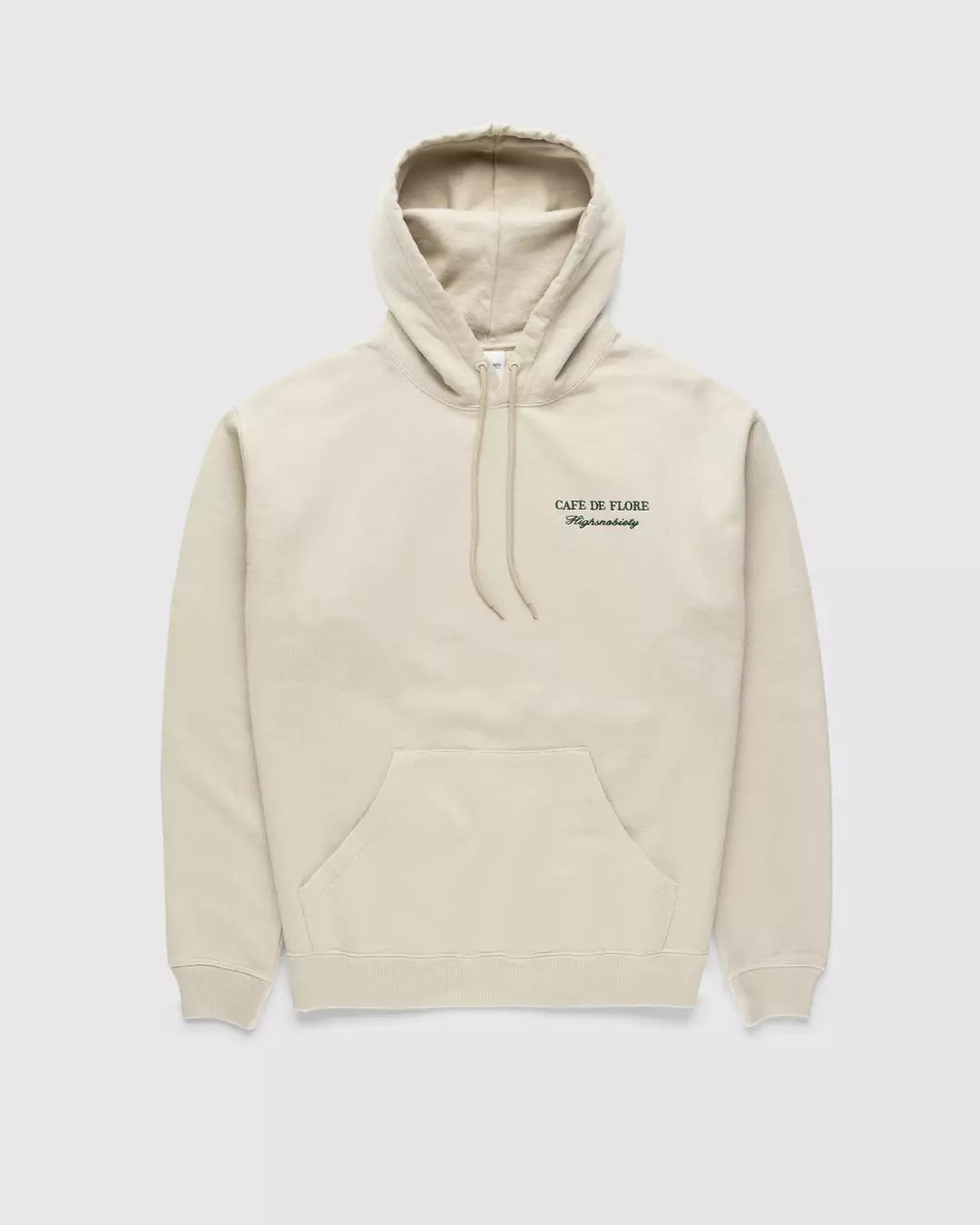Café de Flore x Highsnobiety – Hoodie Eggshel