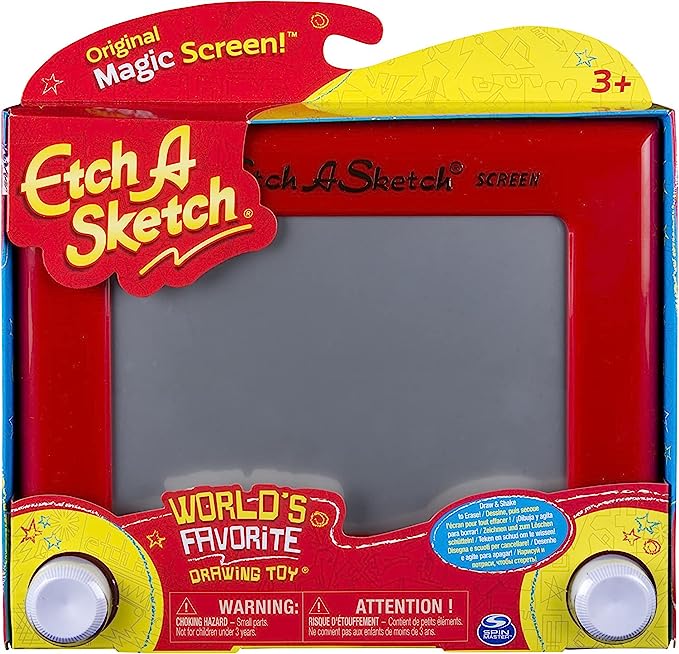 Etch A Sketch - Clásico Rojo