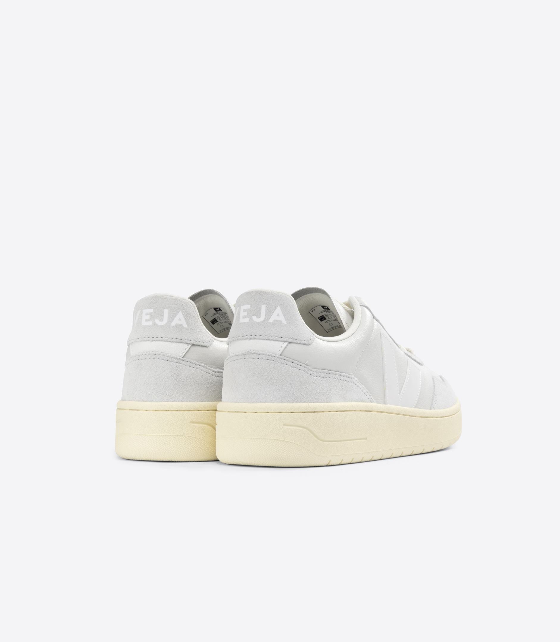 Zapatillas Veja V-90 Leather Gravel White