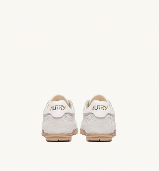 WINDSPIN LOW MAN PERFOR/SUEDE OFF WHITE
