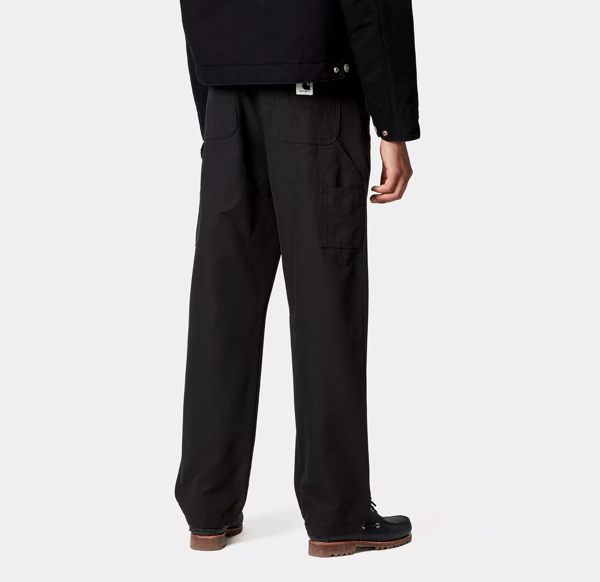 W' Pierce Pant Straight Black