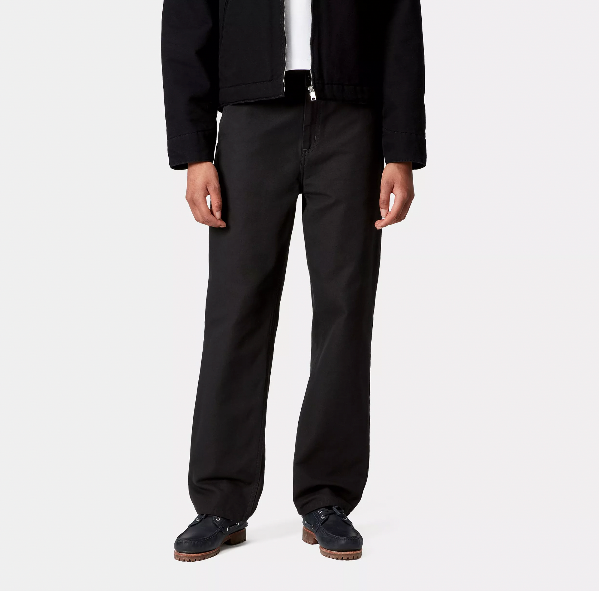 W' Pierce Pant Straight Black