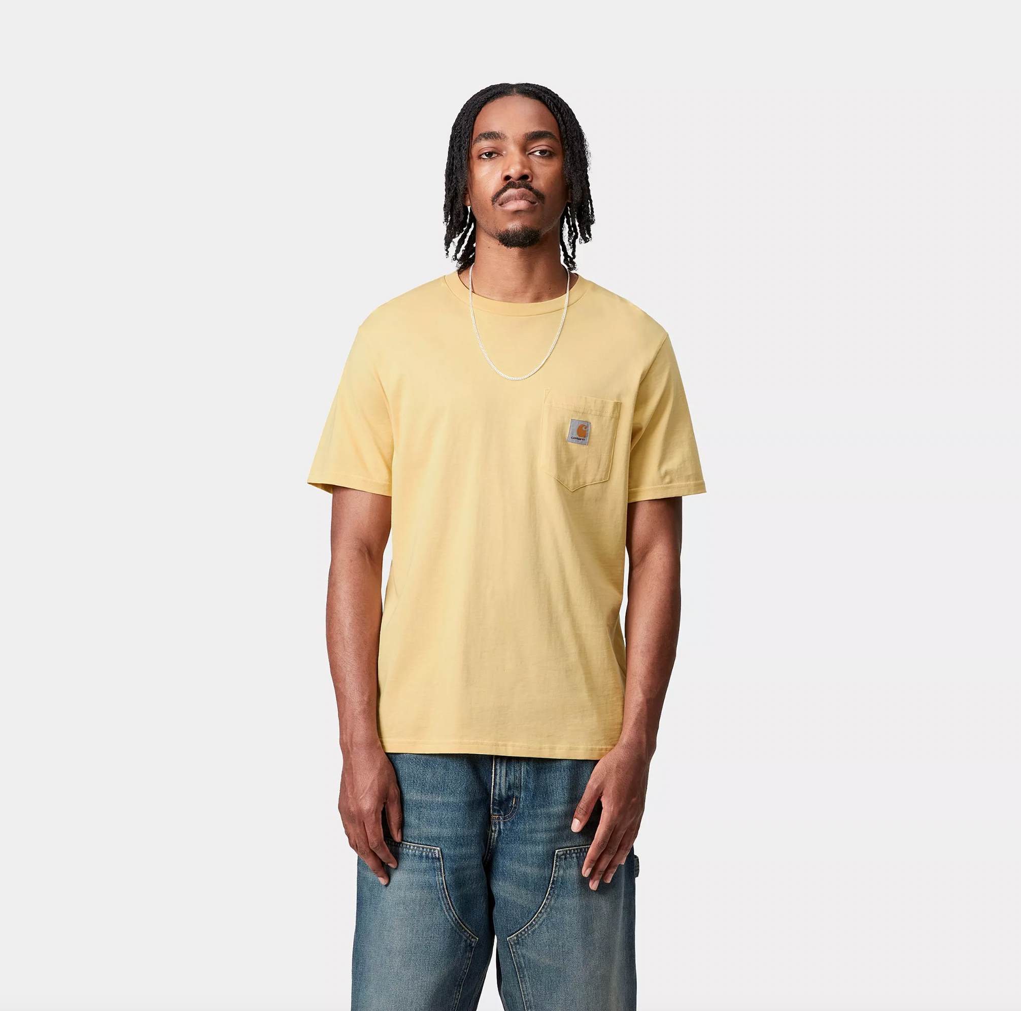 S/S Pocket T-Shirt Air yellow