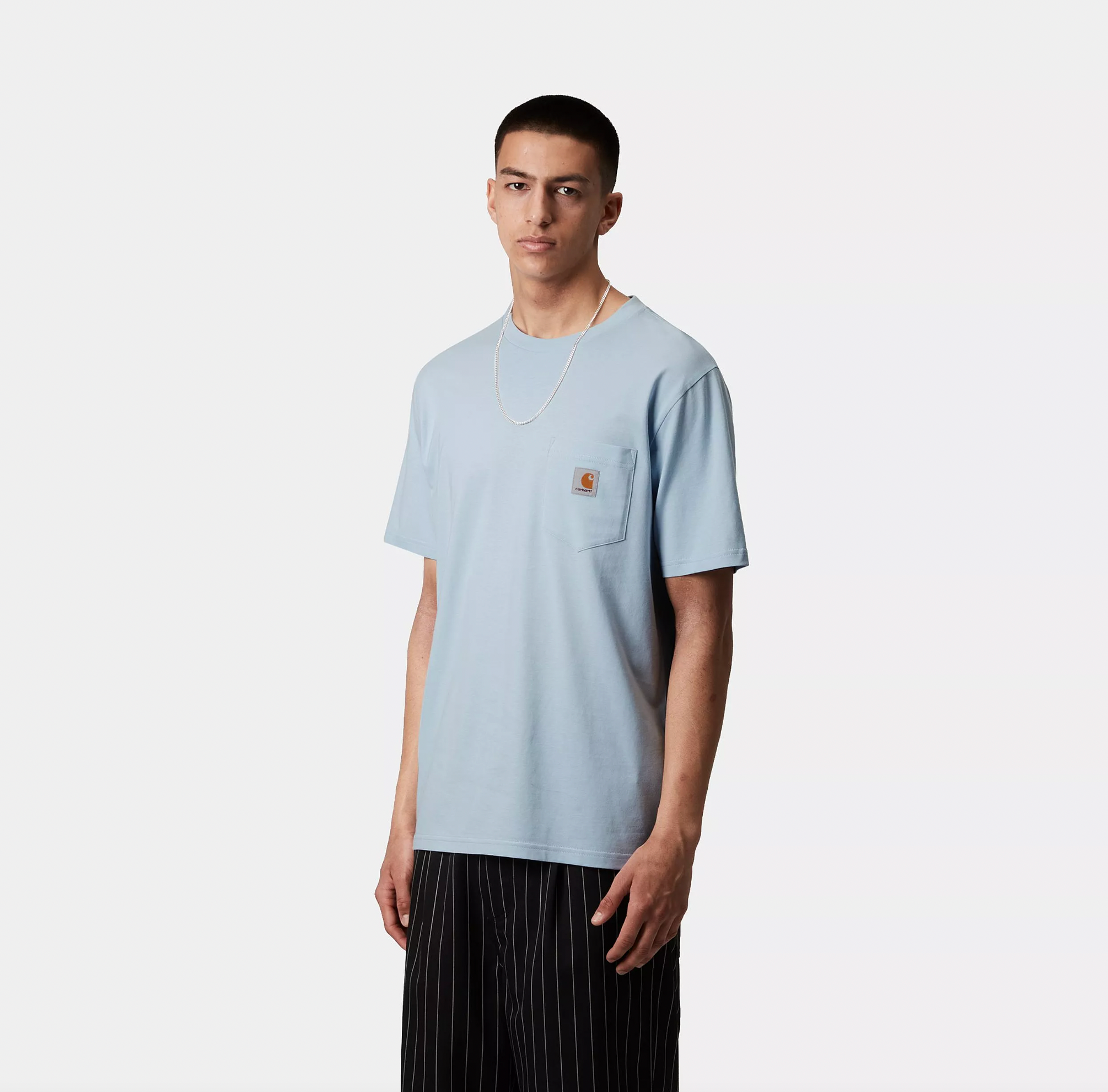 S/S Pocket T-Shirt Air blue