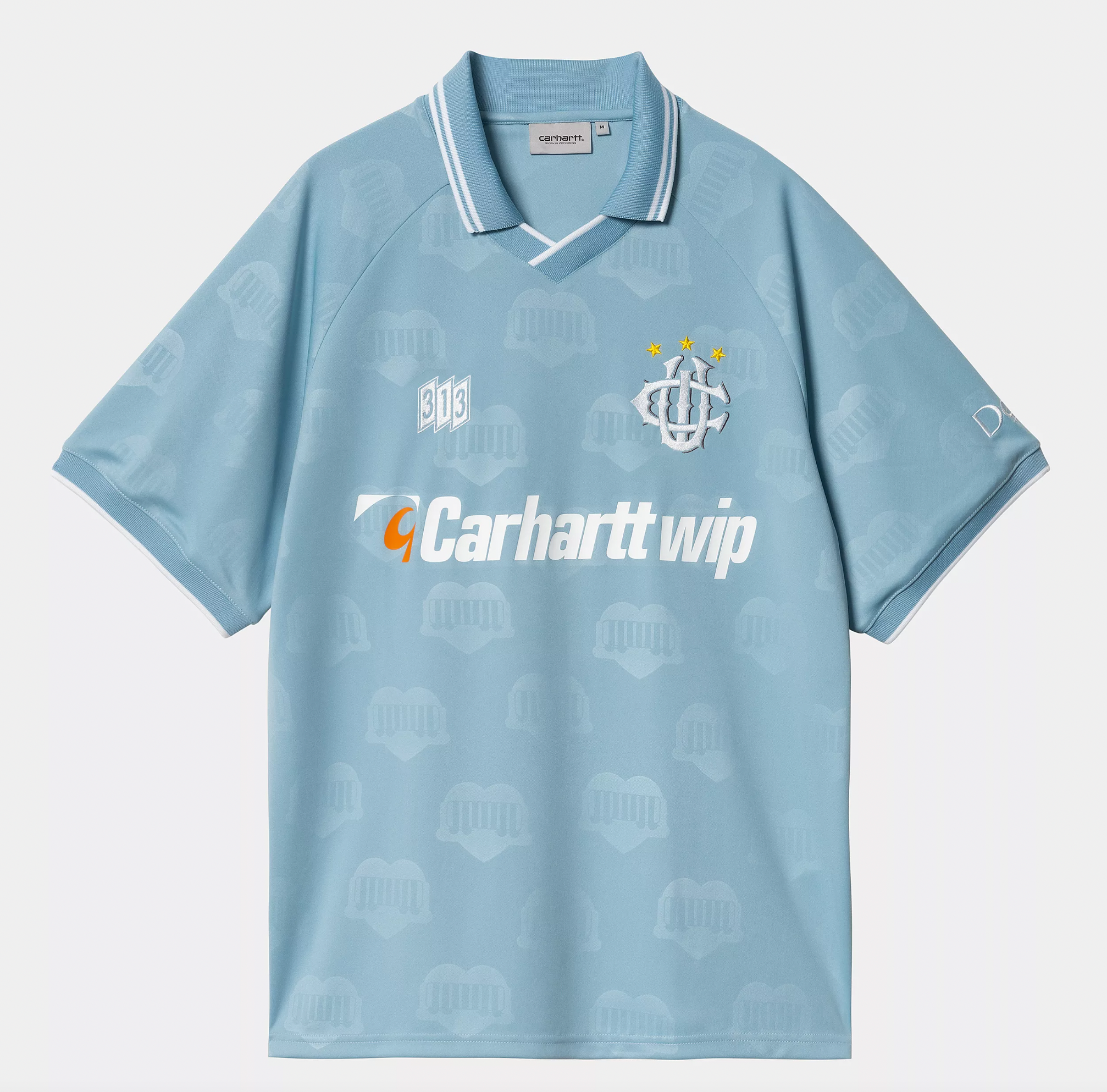 S/S HarttÉs Football T-Shirt jacquard/blue