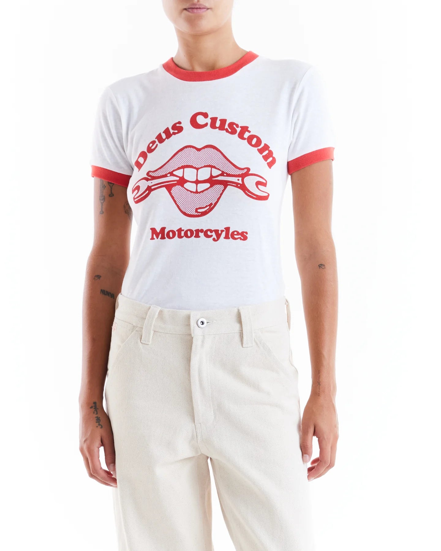 Solar Tee Vintage White