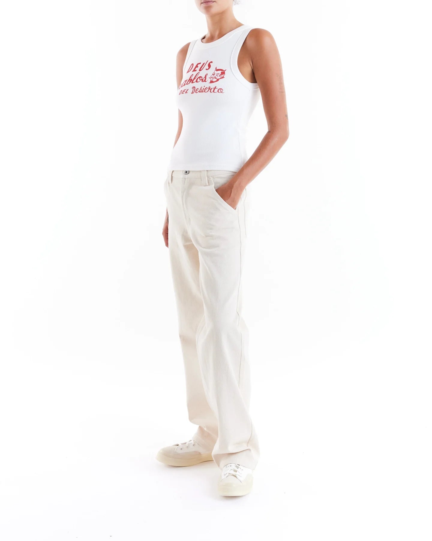 D.O.D Tank Vintage White
