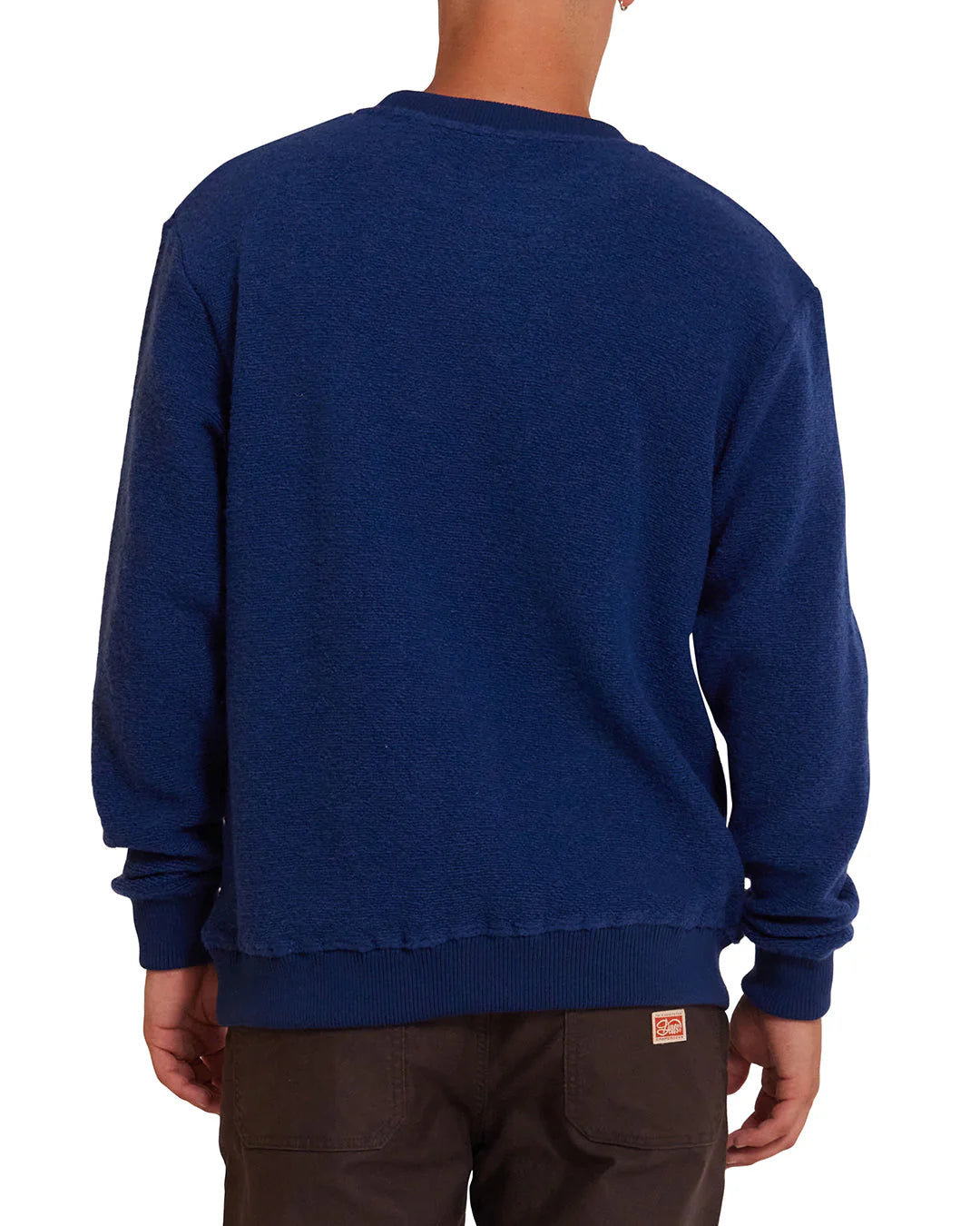 Reo Textured Fleece Blue