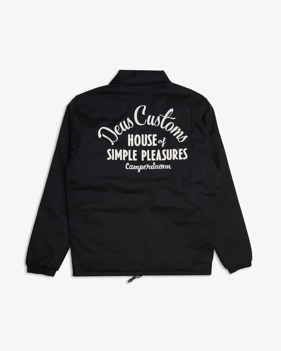 Gulf Coach Jacket Black