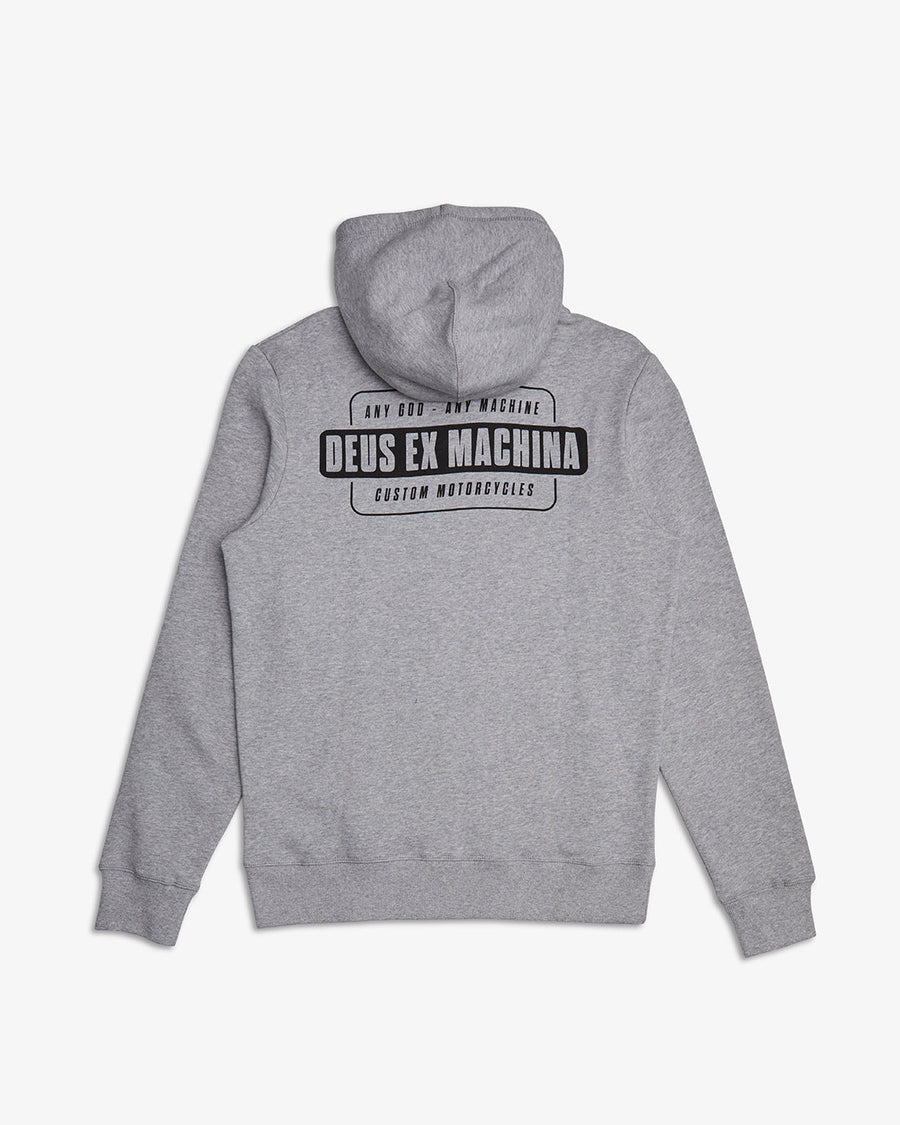 Grip Tape Hoodie Grey Marle