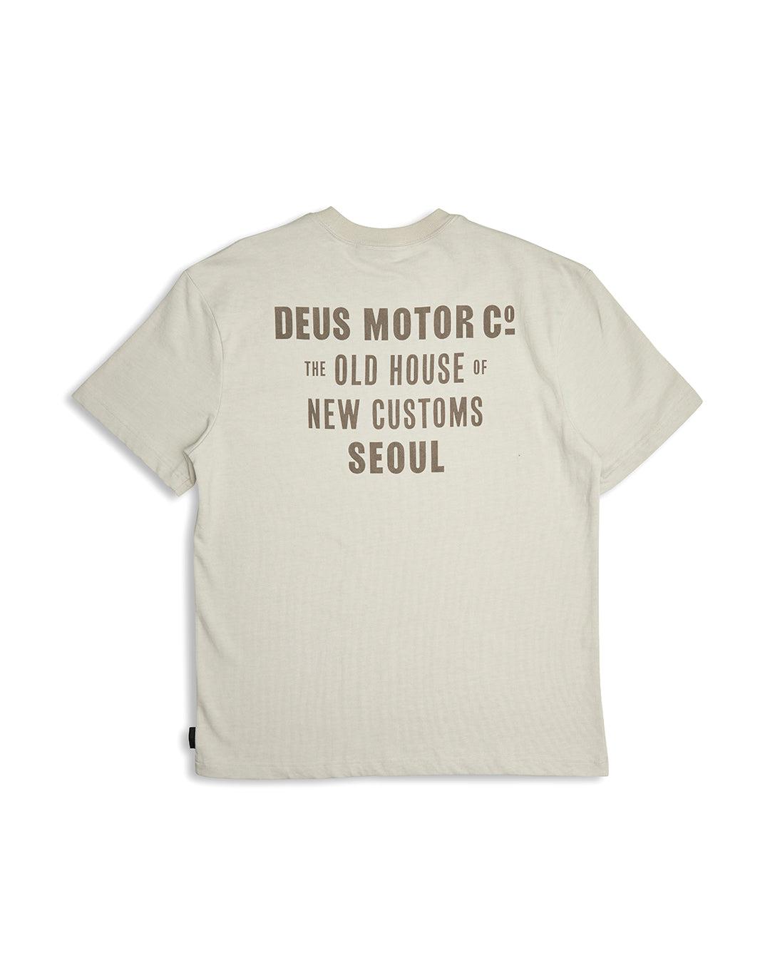 Old Customs Tee Dirty White