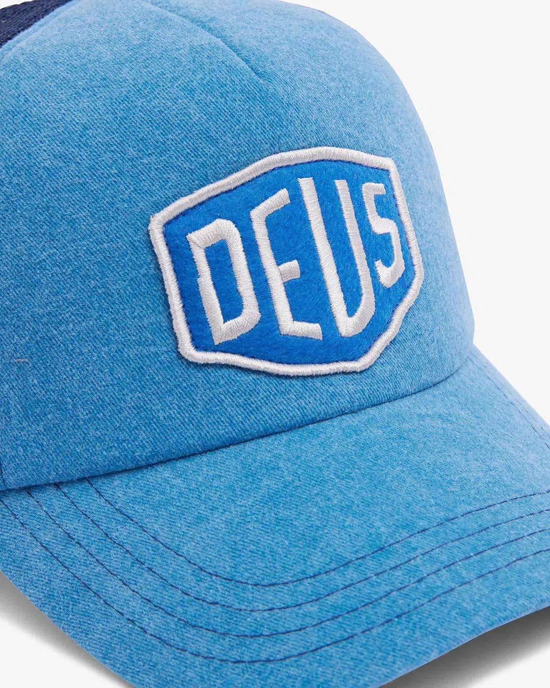 Garment Dyed Shield Trucker Atlantic Deep