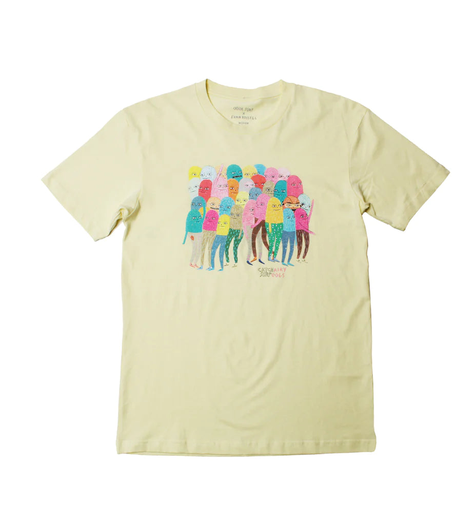 Hairy Fools S/S Tee Yellow