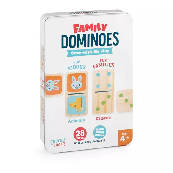 Chuckle & Roar Family Dominoes