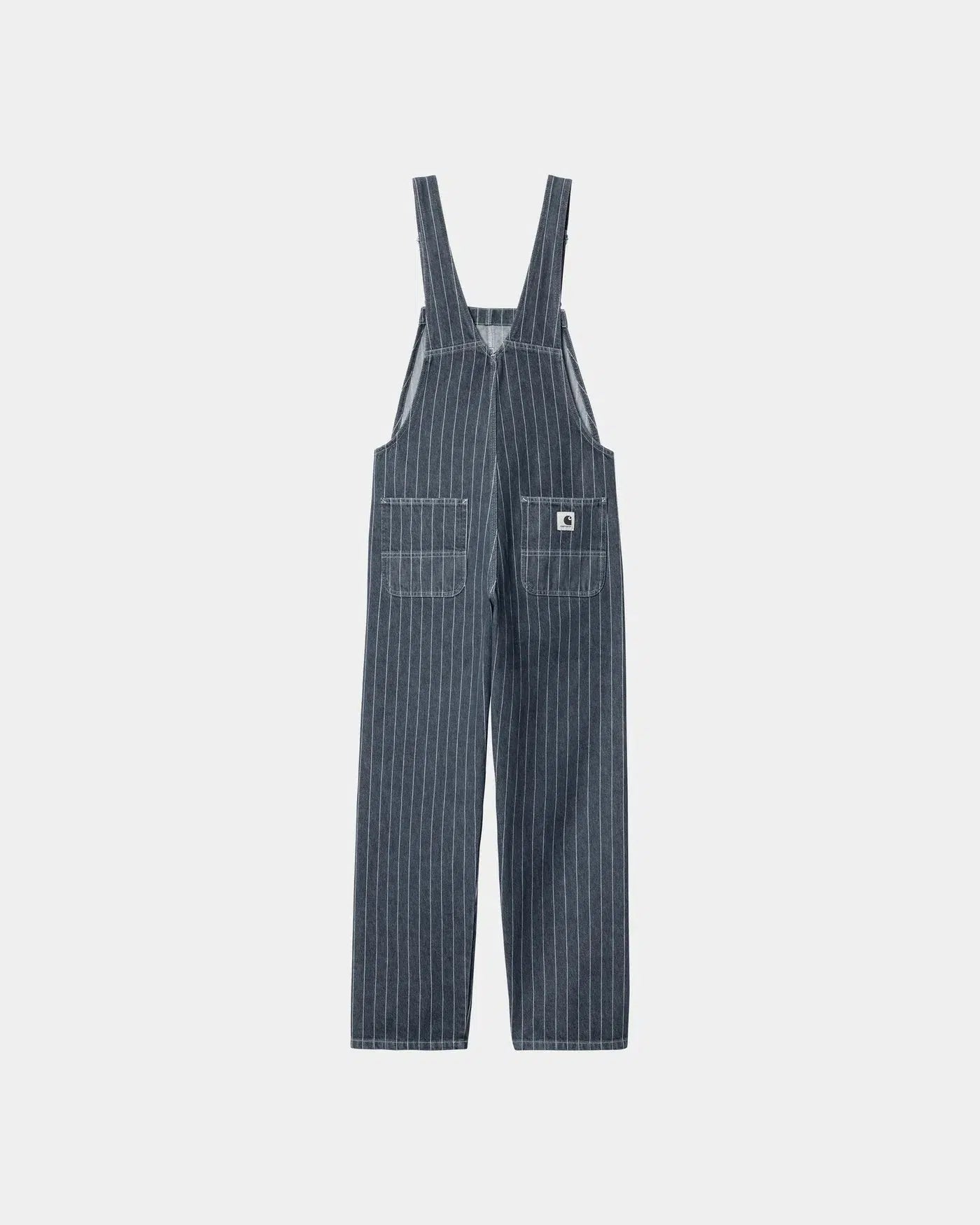 W' Orlean Bib Overall Straight Orlean Stripe Blue White