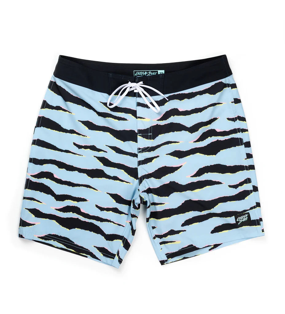 JOB All Day Trunk 18" Light Blue Tiger Print