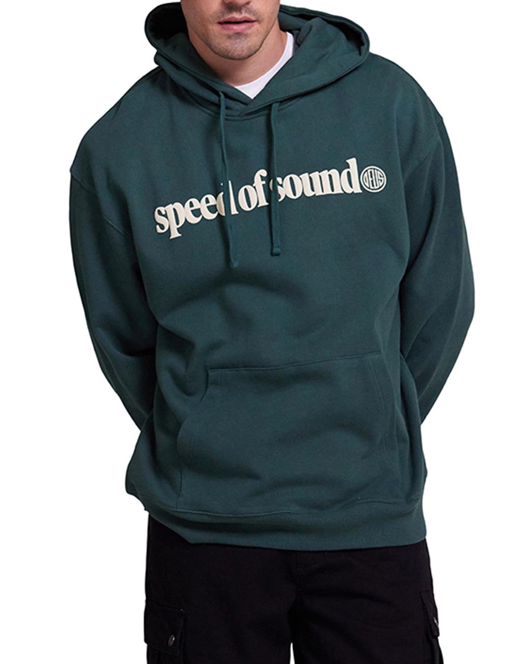 Velocity Hoodie Work Green