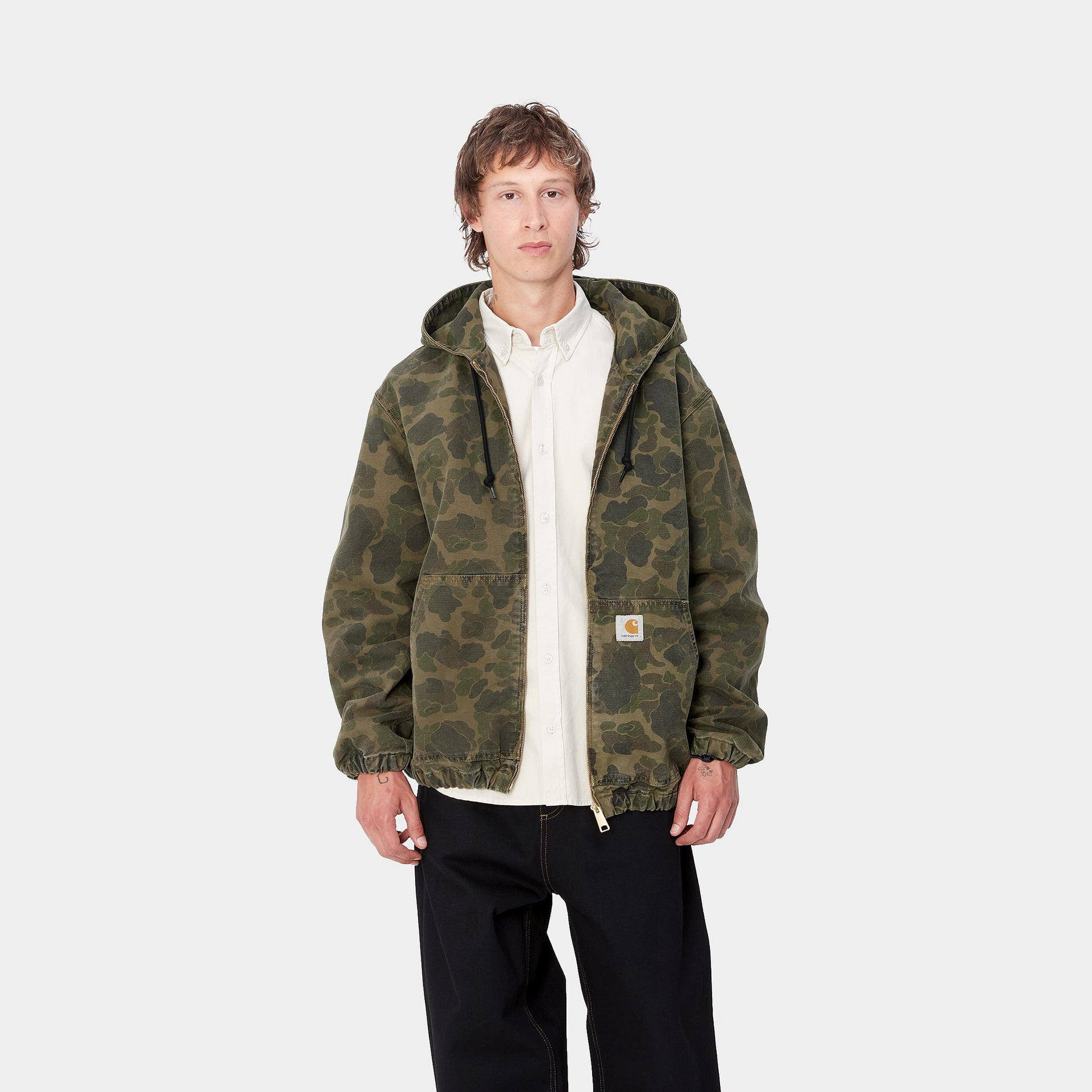 Duck Active Jacket Camo Duck Green / Office Green