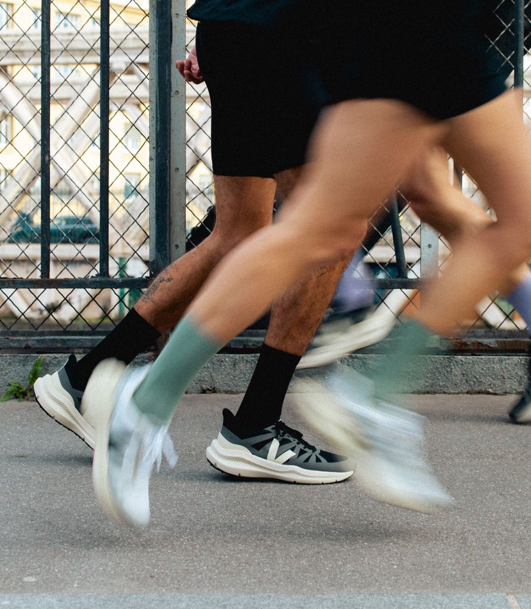 Zapatillas Veja Condor 3 Engineered-Mesh Black Calcaire Hombre