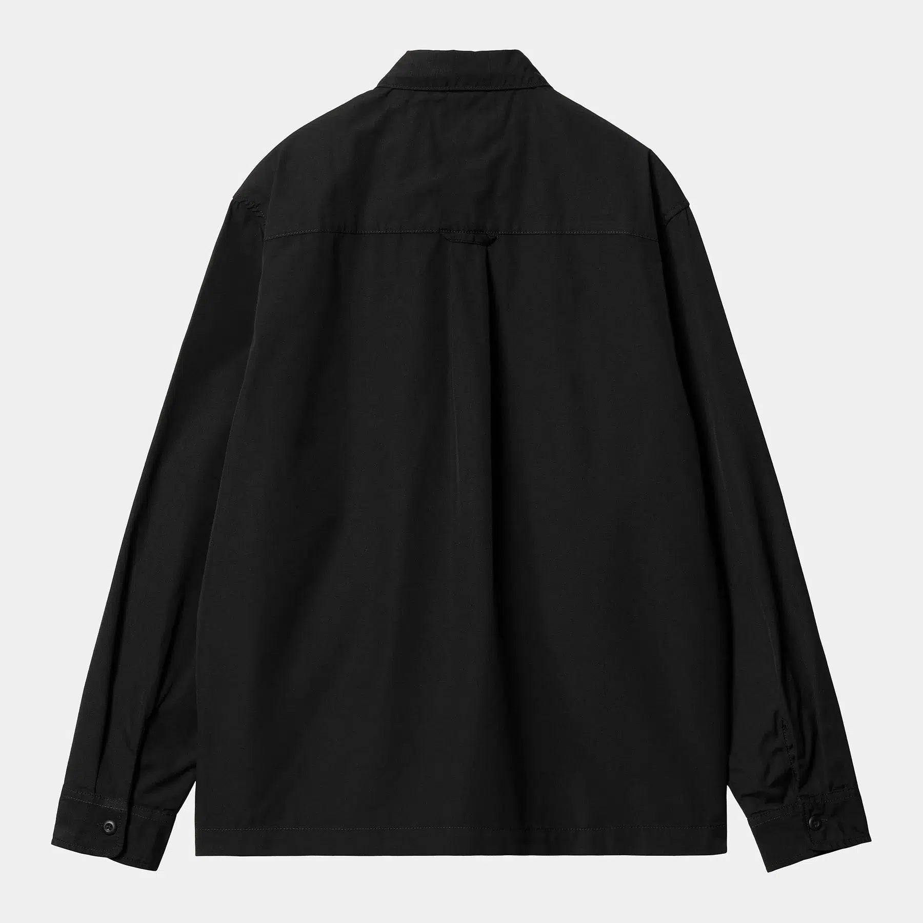 L/S Craft Zip Shirt Black