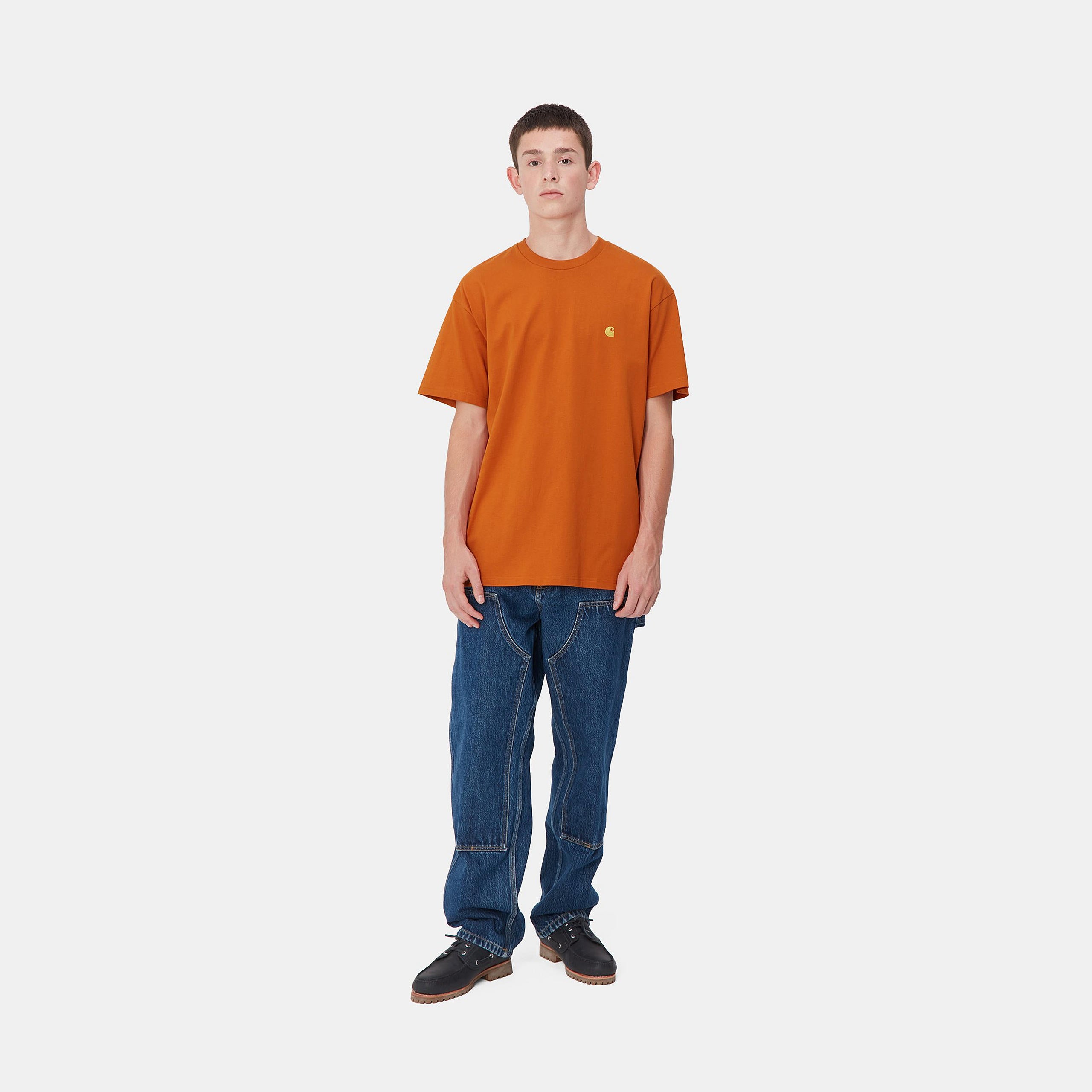 S/S Chase T-Shirt Turmeric / Gold