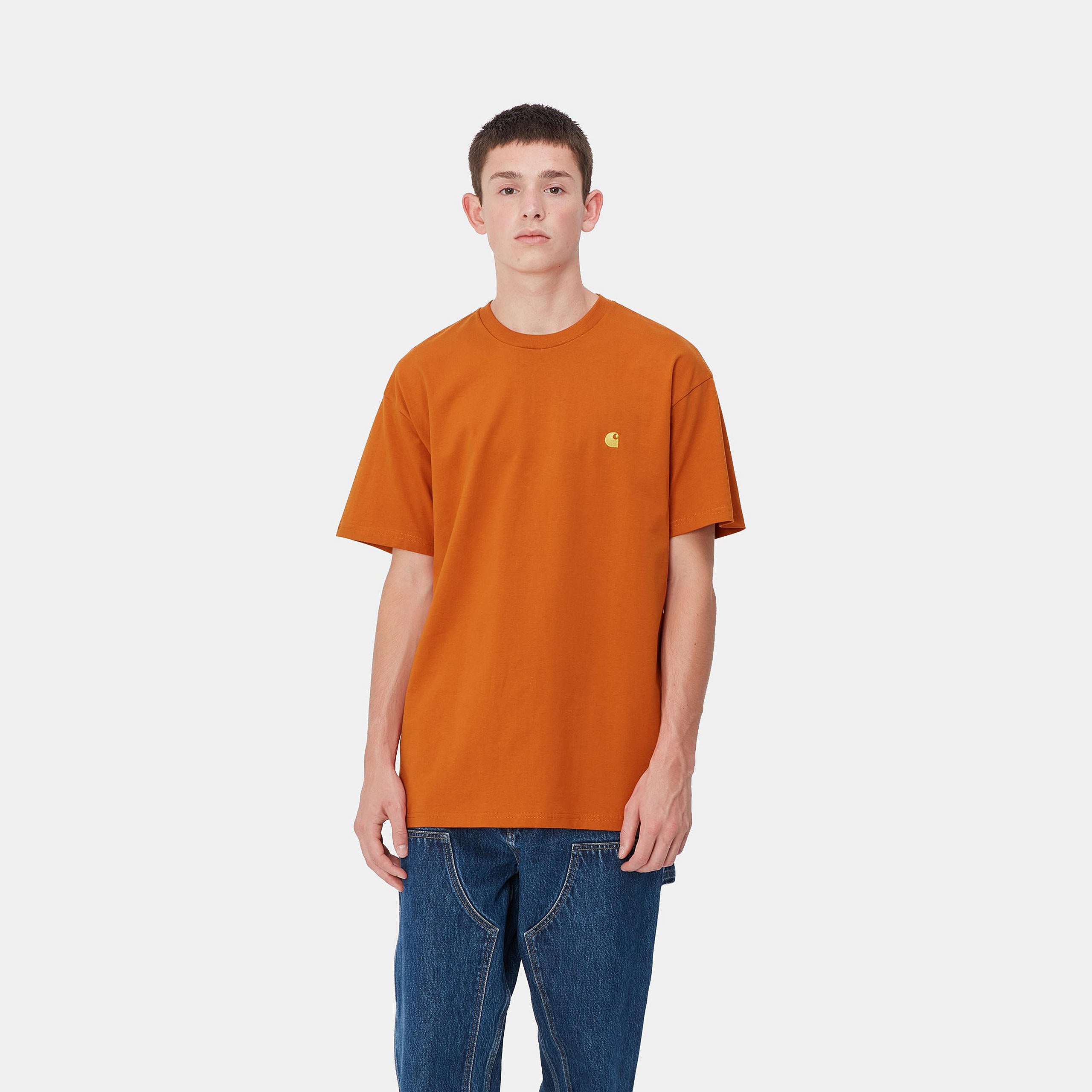 S/S Chase T-Shirt Turmeric / Gold