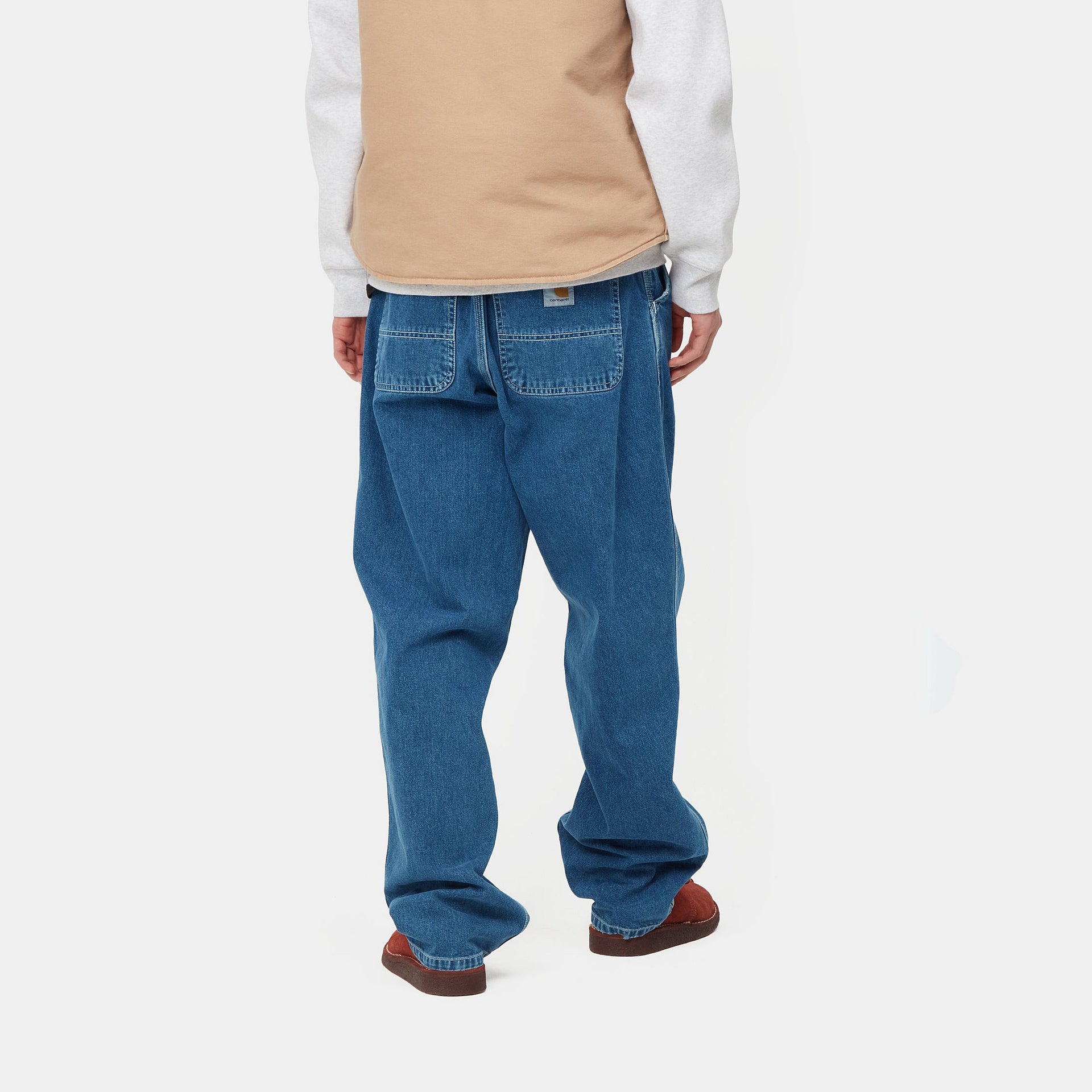 Simple Pant Blue Stone Washed