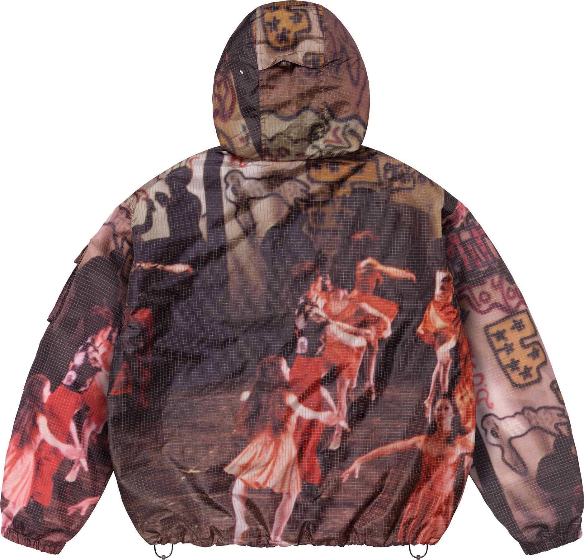 REFLECTIVE RIPSTOP ANORAK MULTI