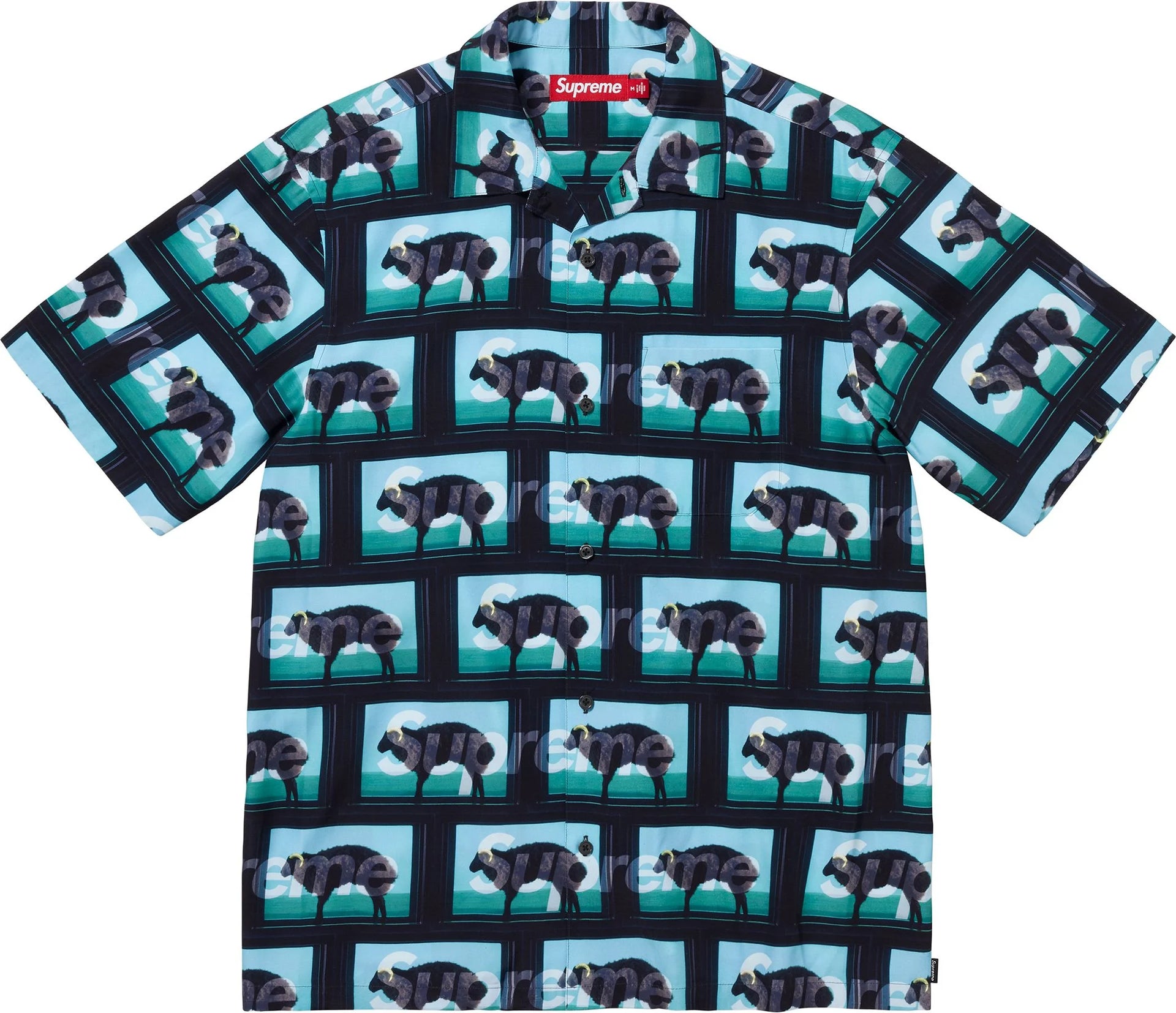 DAMIEN HIRST S/S SHIRT BLACK