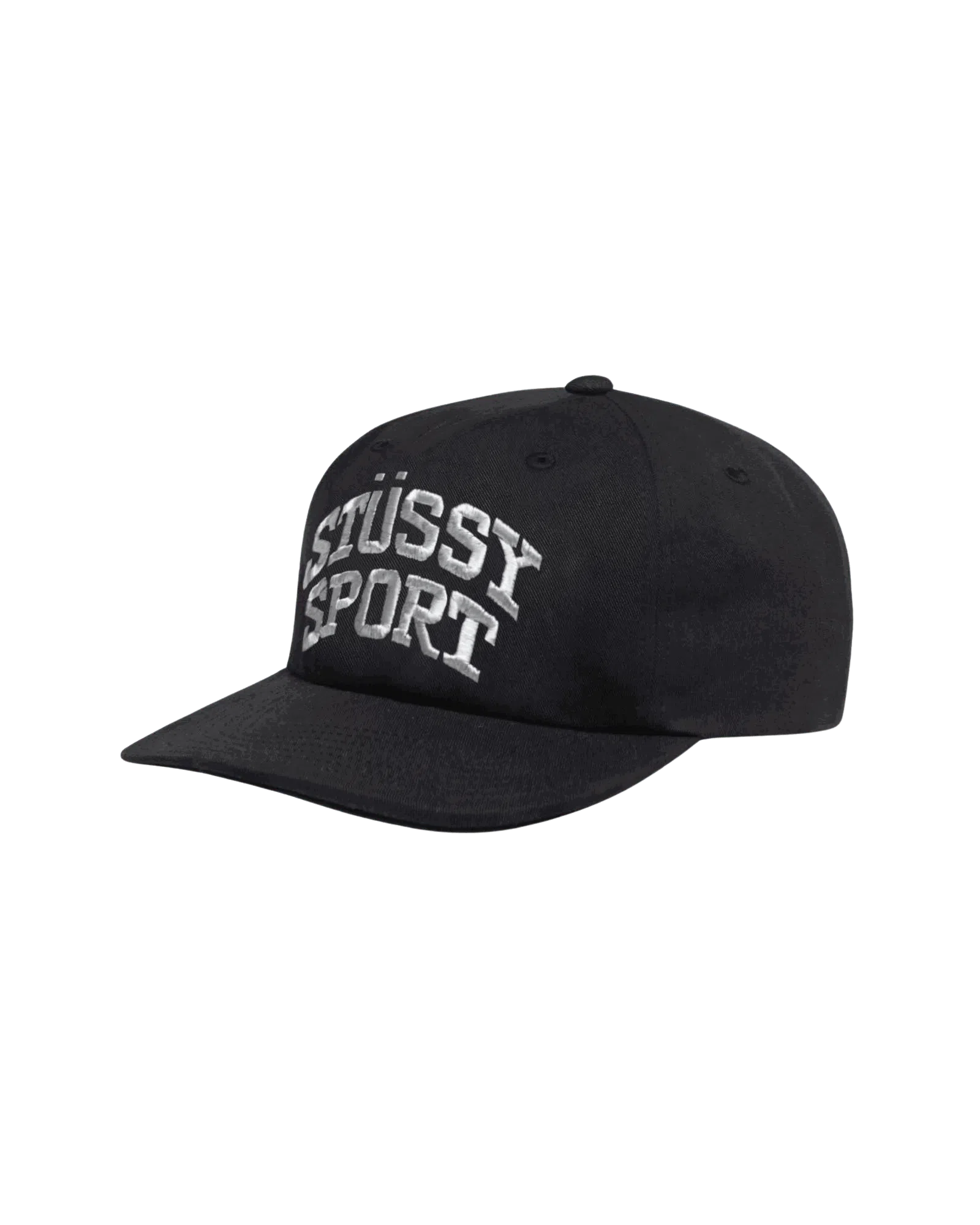 MD STUSSY SPORT CAP BLACK/METALLIC